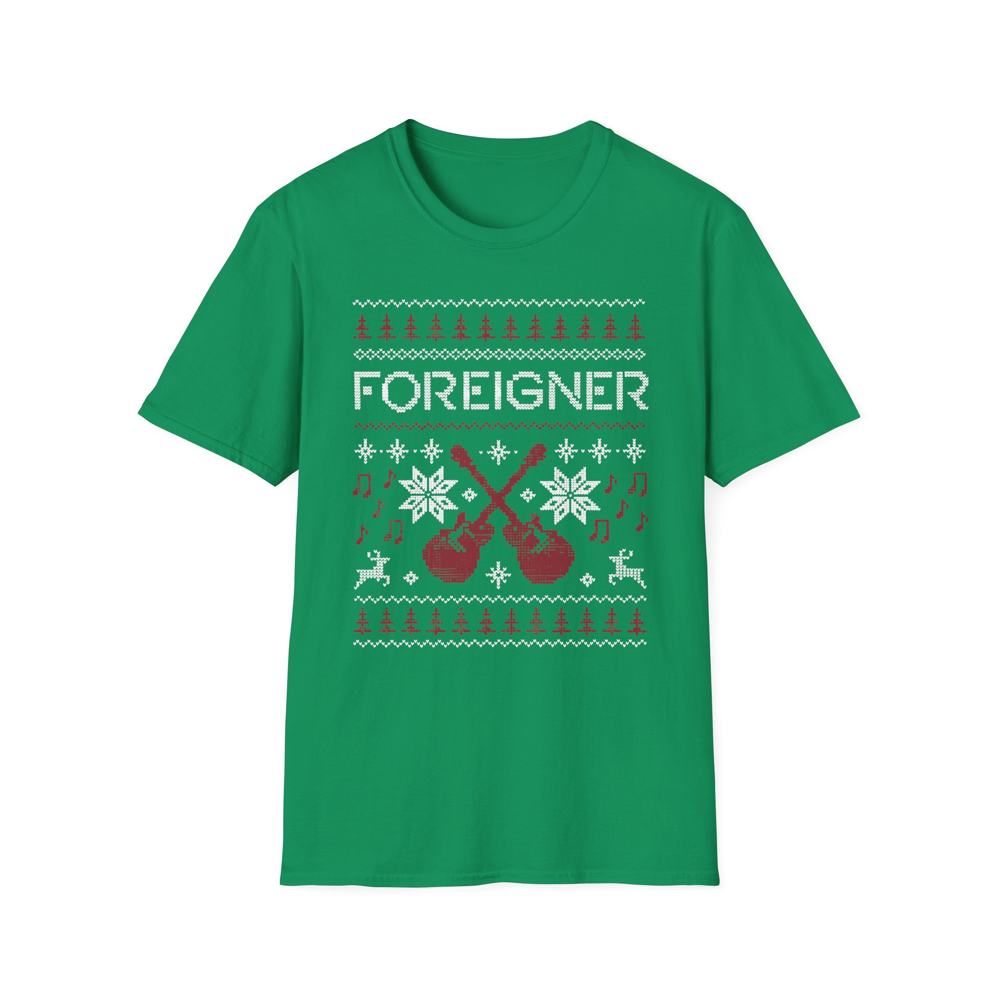 Foreigner Holiday Unisex Softstyle T-Shirt