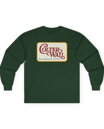 Colter Wall Old Analog Style Unisex Ultra Cotton Long Sleeve Tee
