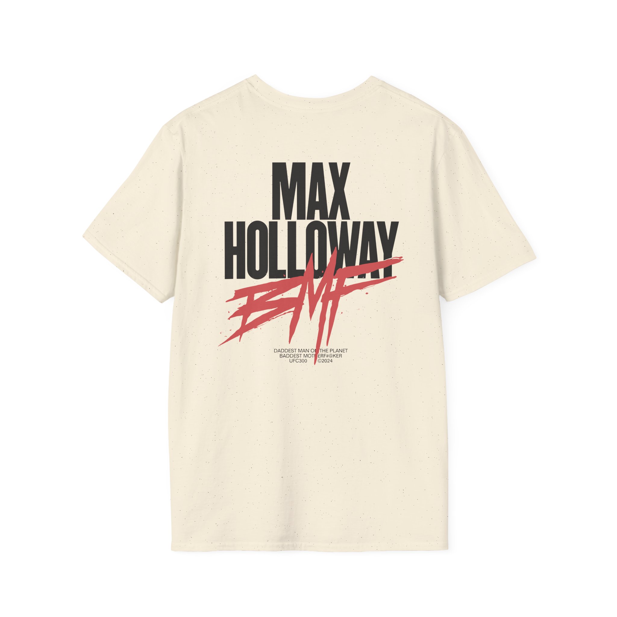 Max Holloway Dmp/bmf Unisex Softstyle T-Shirt