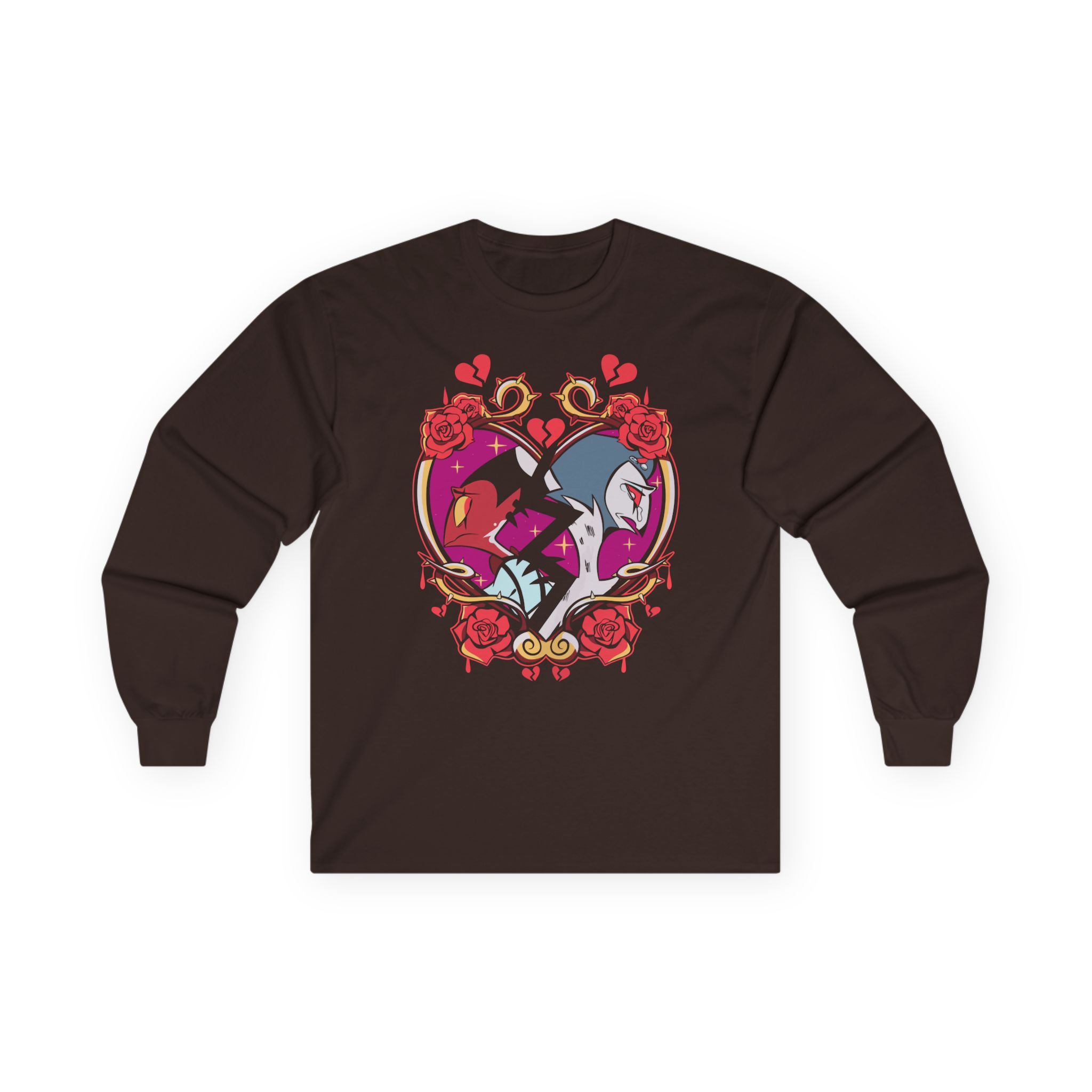 Vivziepop Shattered Hearts Unisex Ultra Cotton Long Sleeve Tee