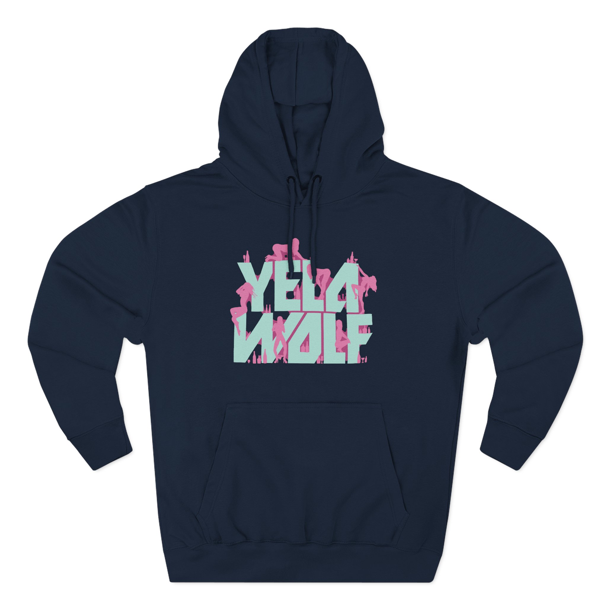 YM Three-Panel Fleece Hoodie