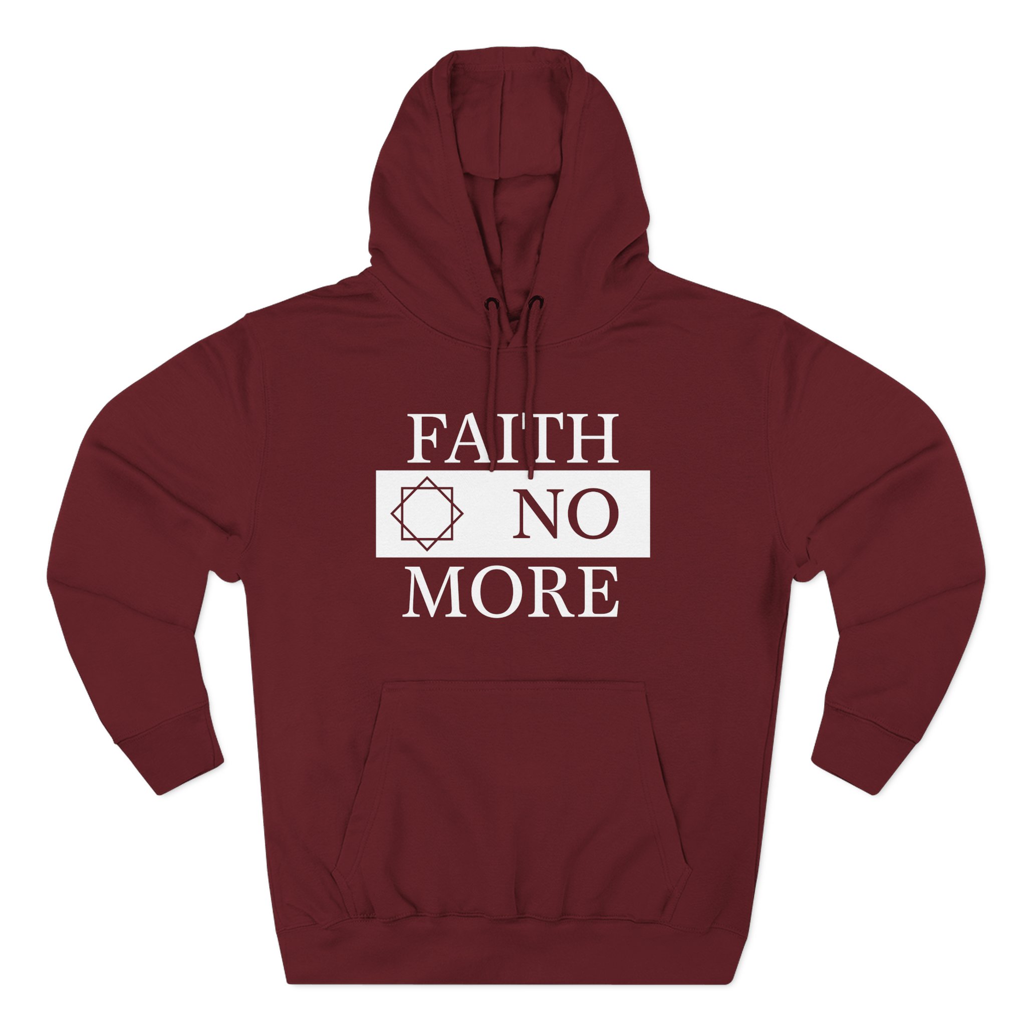 Faith No More Logo Three-Panel Fleece Hoodie