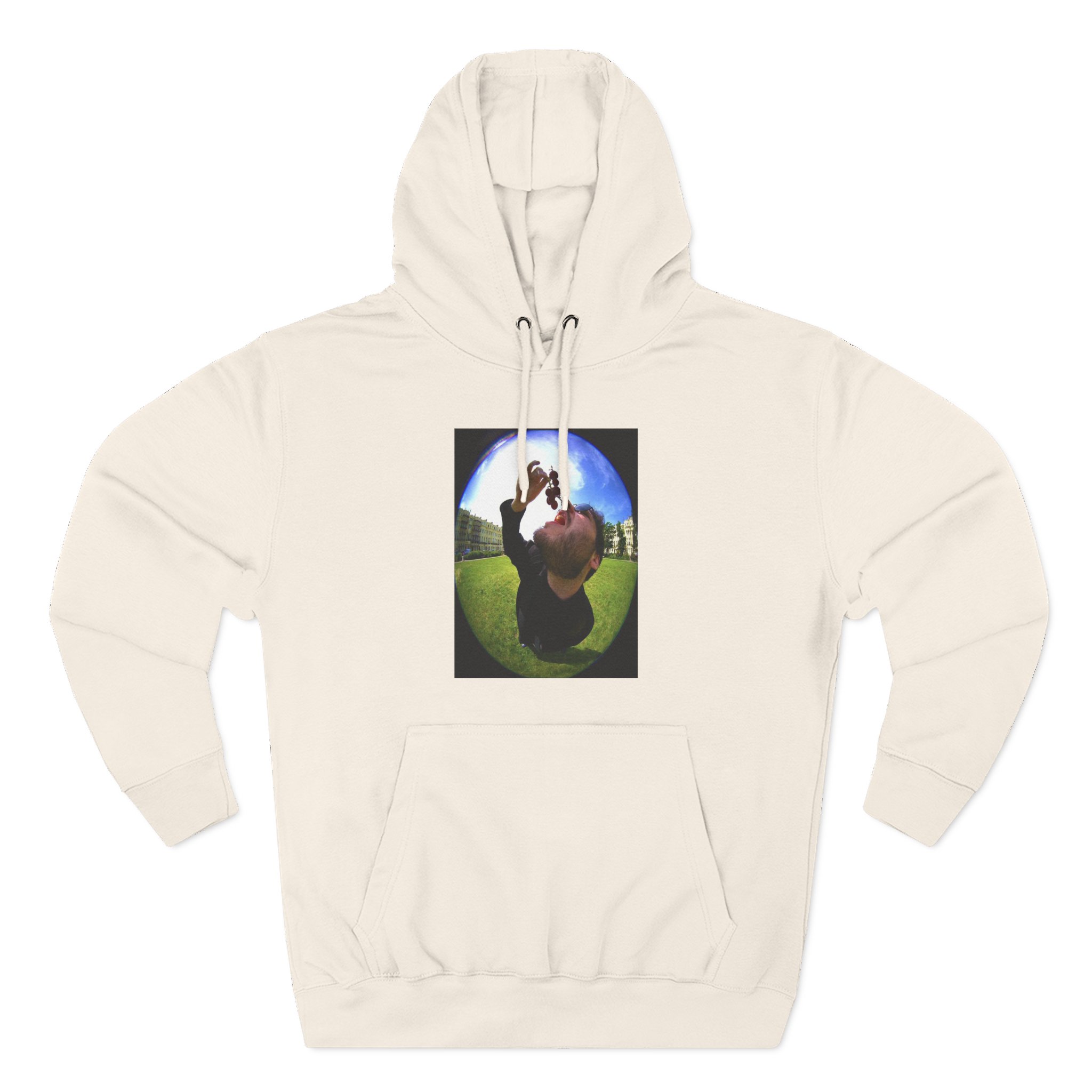 Grapes by James Marriott Three-Panel Fleece Hoodie