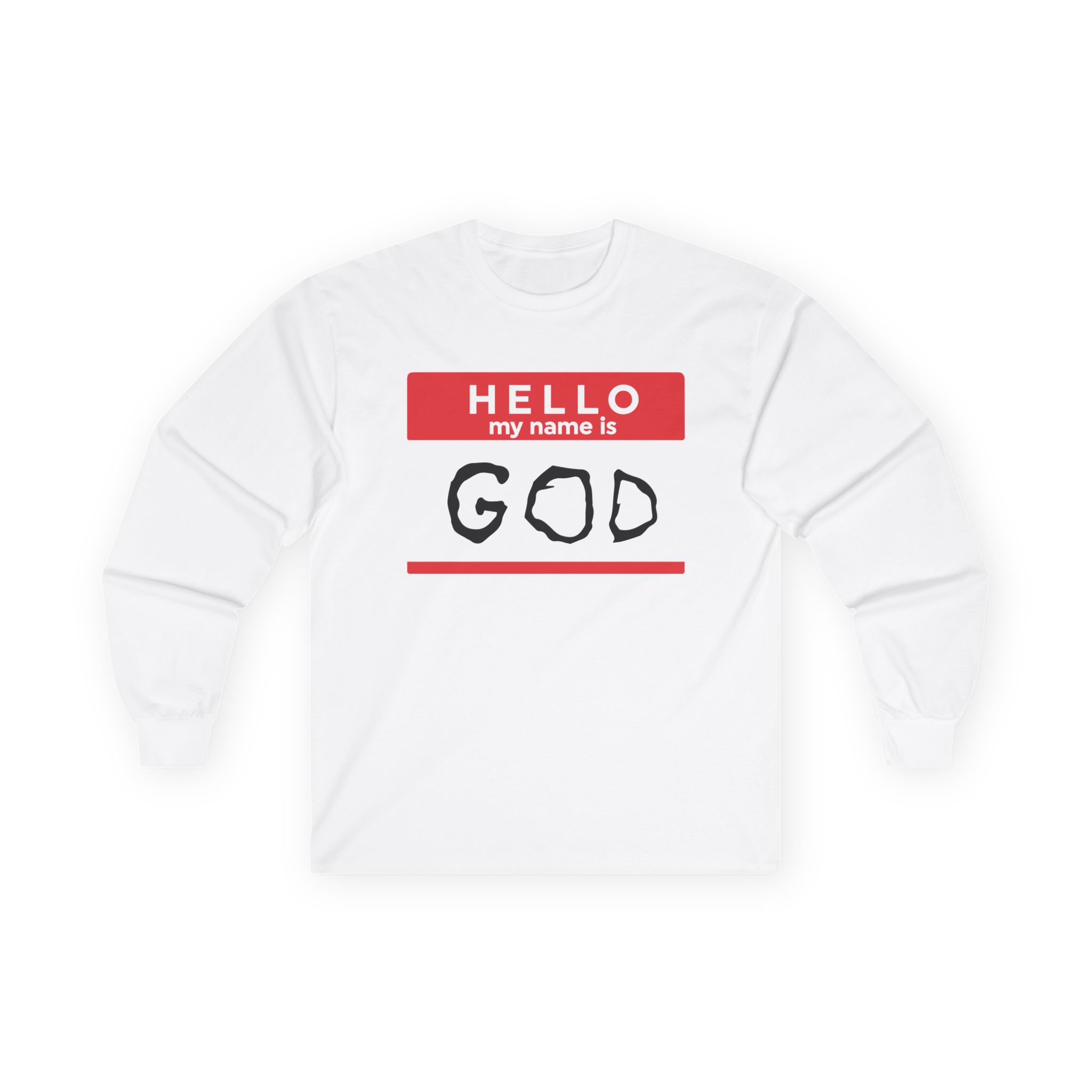 Aphex Twin Hello My Name is God Unisex Ultra Cotton Long Sleeve Tee
