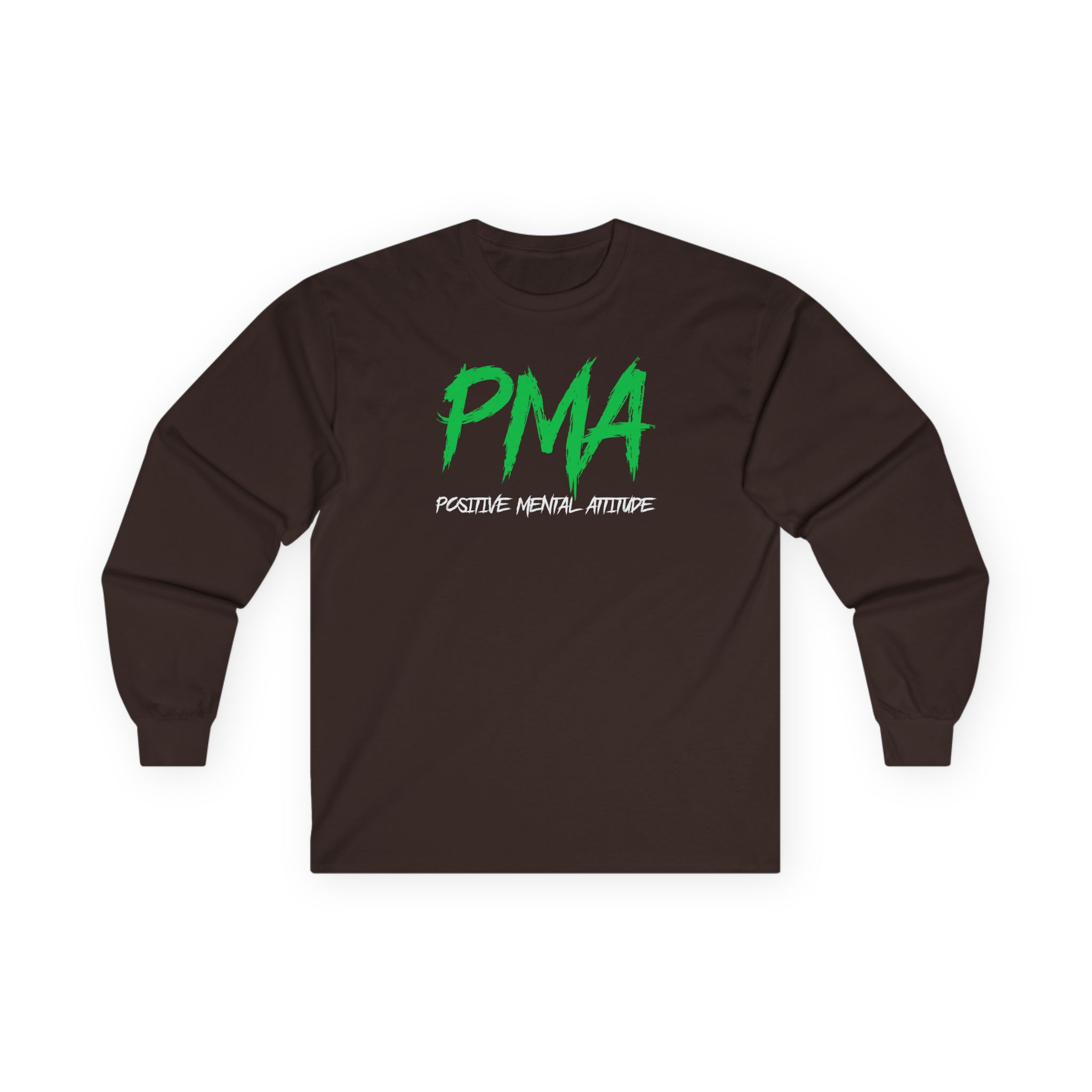 Pma Positive Mental Attitude Unisex Ultra Cotton Long Sleeve Tee