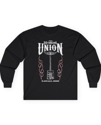 Seasick Steve Cigar Box Guitar 3 Stringers Unisex Ultra Cotton Long Sleeve Tee