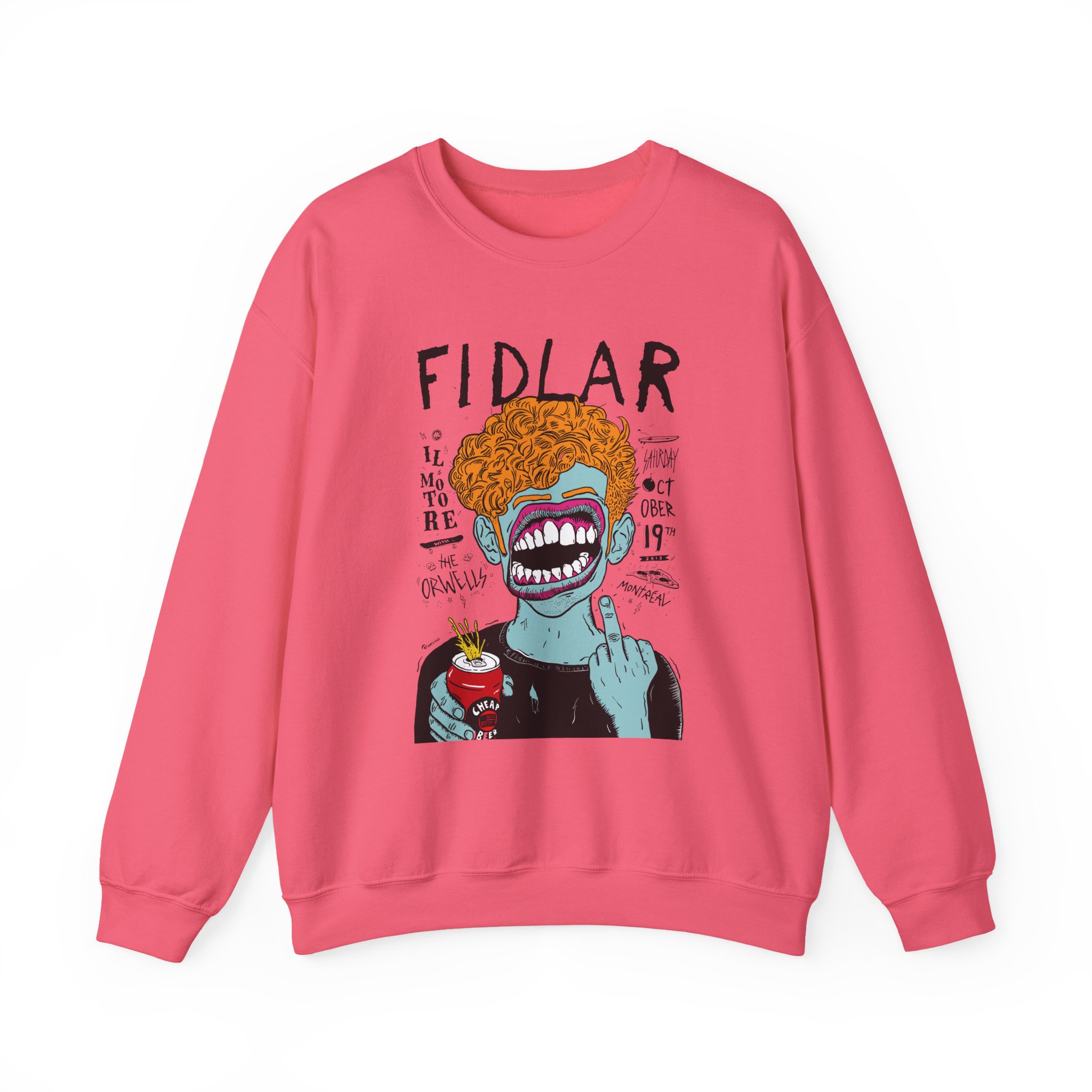 Fidlar Band Rock the Orwells Unisex Heavy Blendâ„¢ Crewneck Sweatshirt