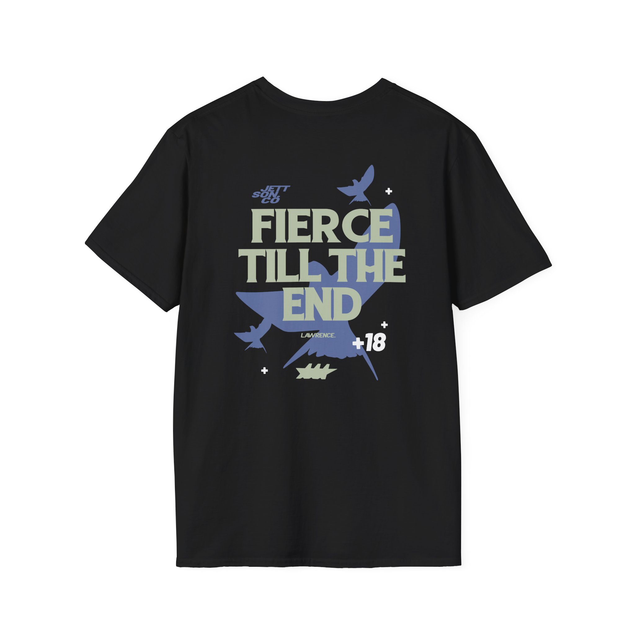 Jett Lawrenc Fierce Till the End Unisex Softstyle T-Shirt