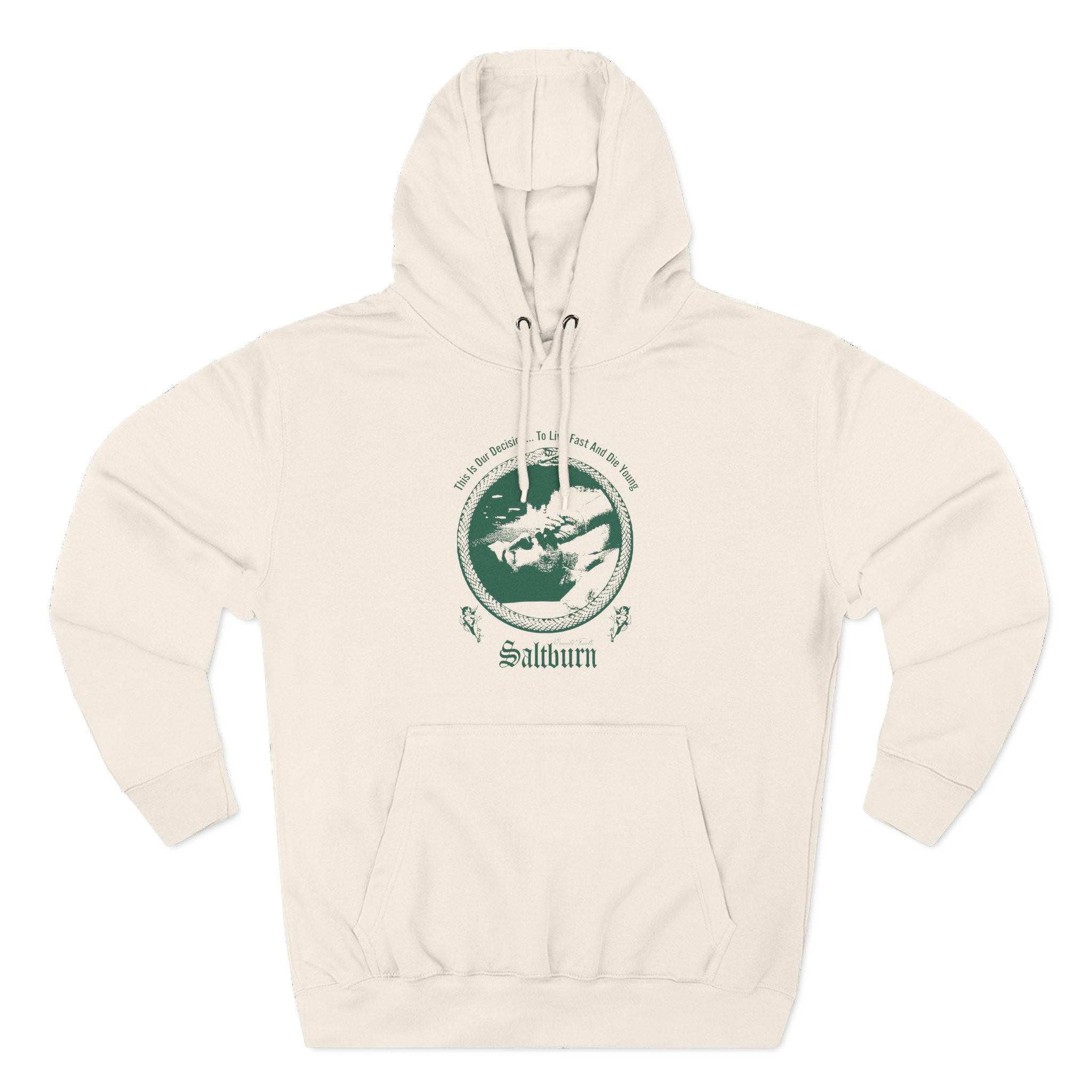 Saltburn This Is Our Derision Three-Panel Fleece Hoodie