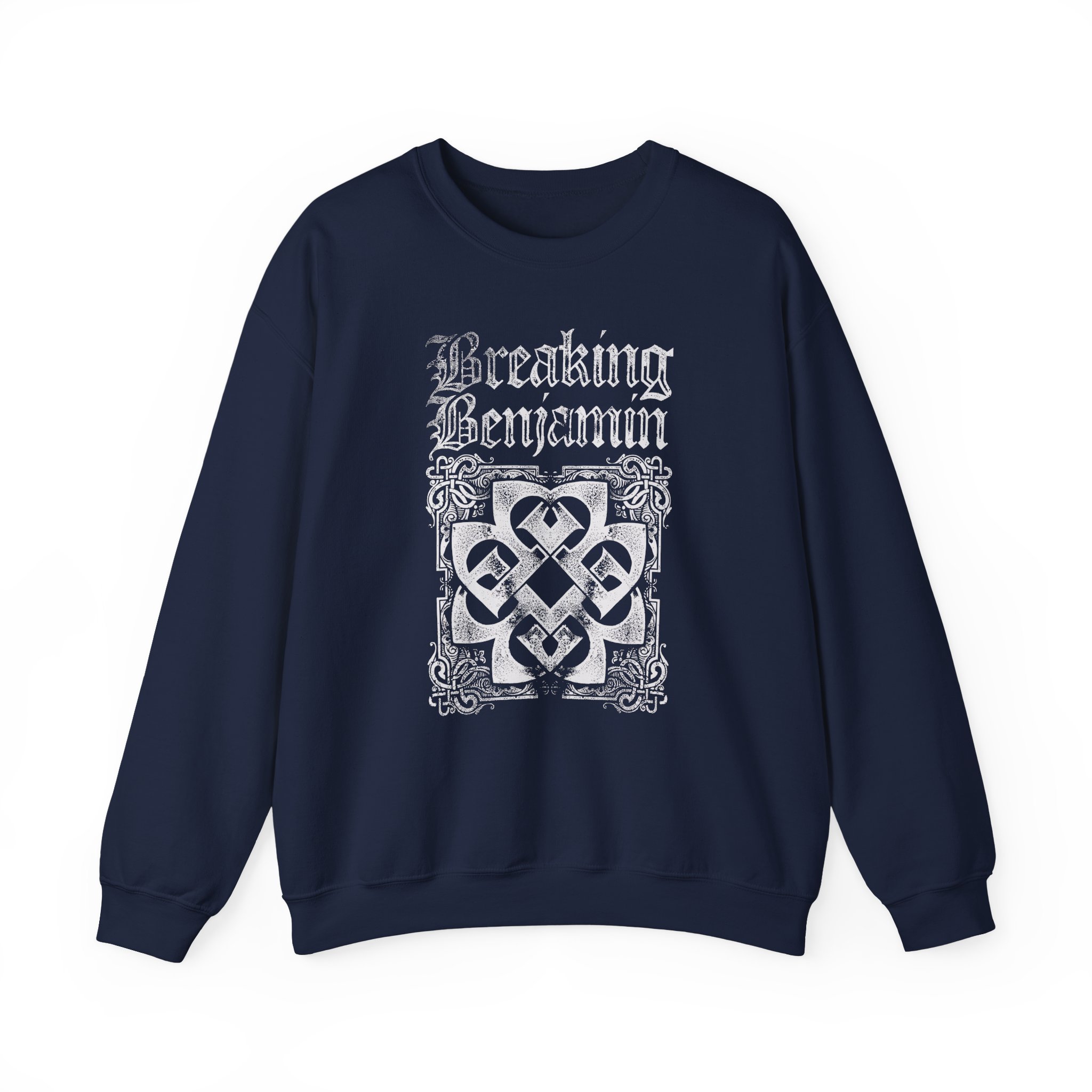 Breaking Benjamin Logo Unisex Heavy Blend Crewneck Sweatshirt