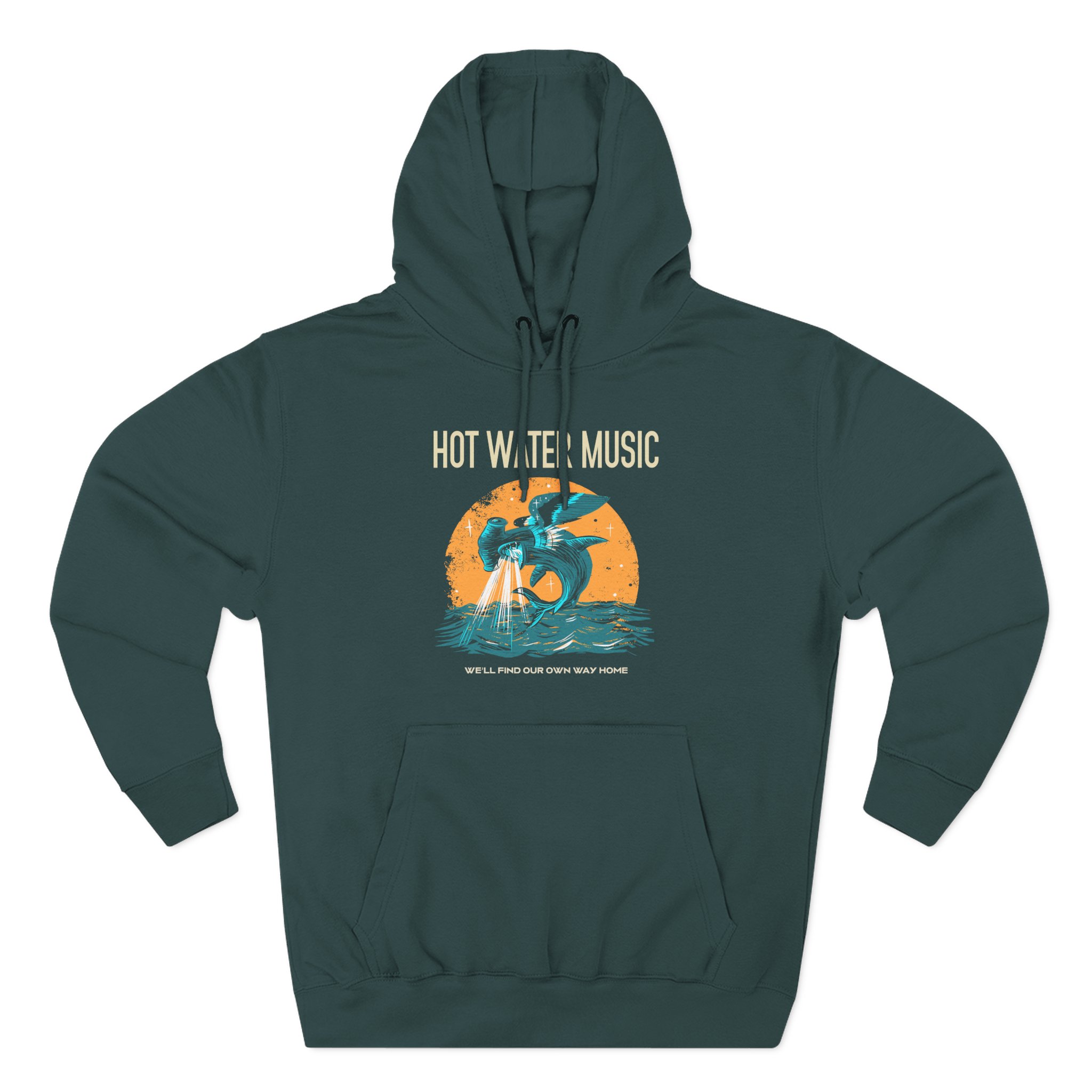 Hot Water Music Three-Panel Fleece Hoodie