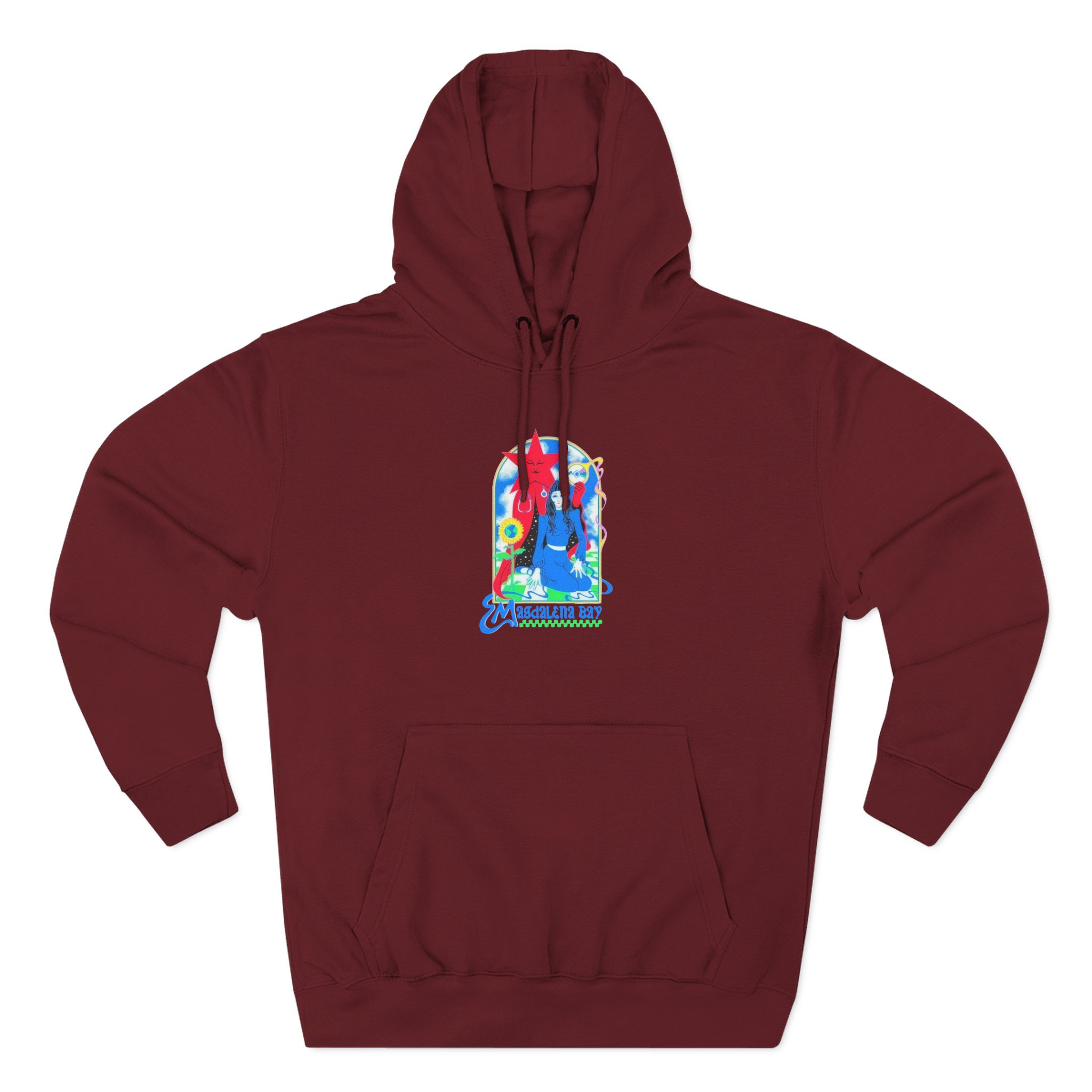 Magdalena Bay Imaginal Disk Album Three-Panel Fleece Hoodie