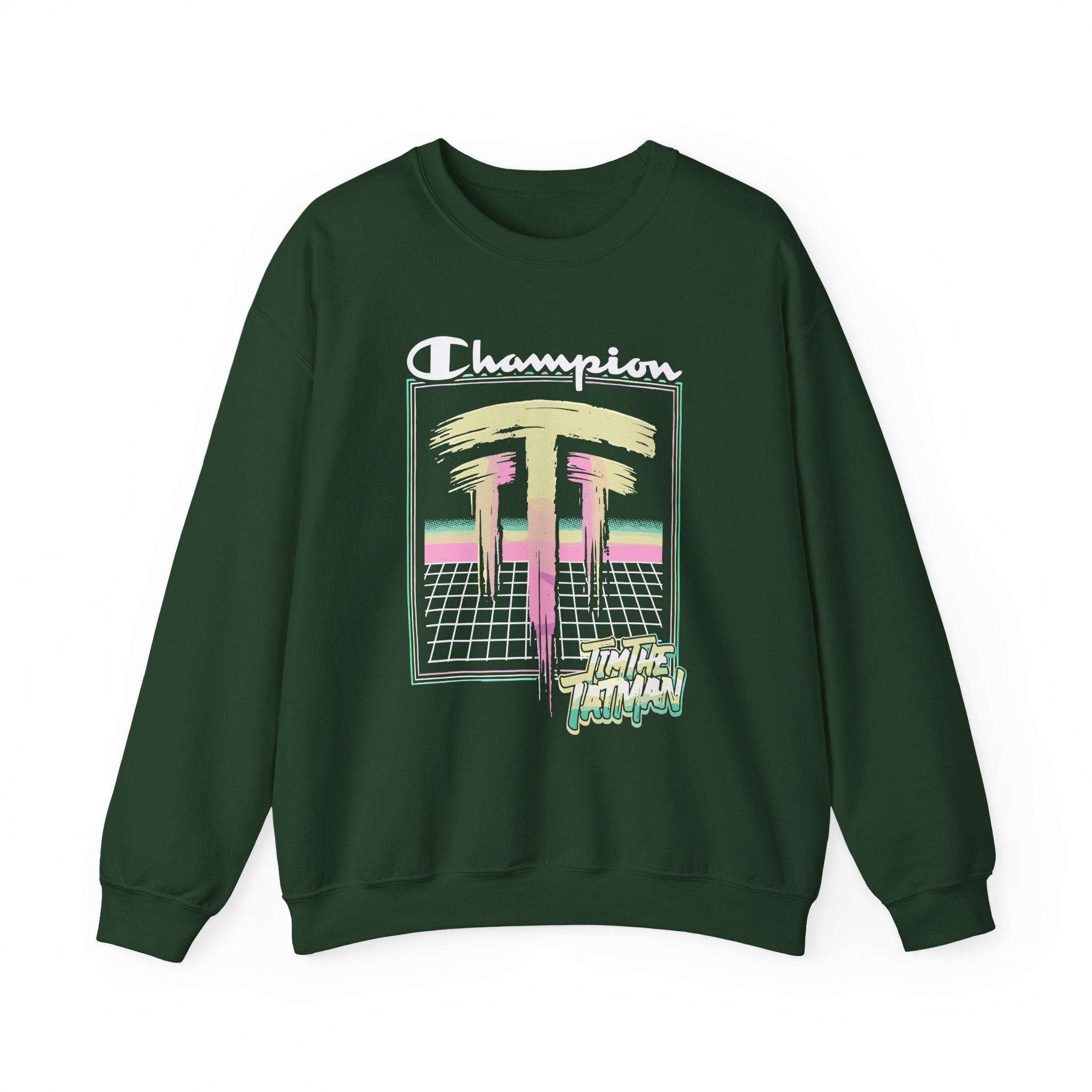 Timthetatman champion x Unisex Heavy Blendâ„¢ Crewneck Sweatshirt
