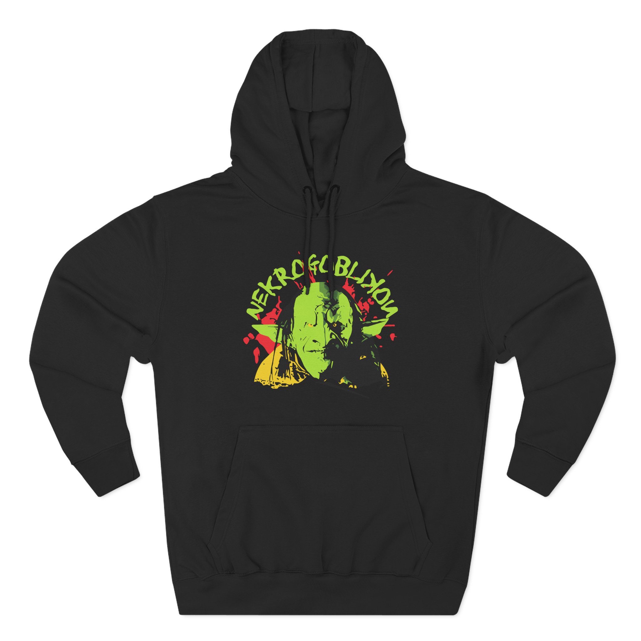 Nekrogoblikon Goblin Mode Three-Panel Fleece Hoodie