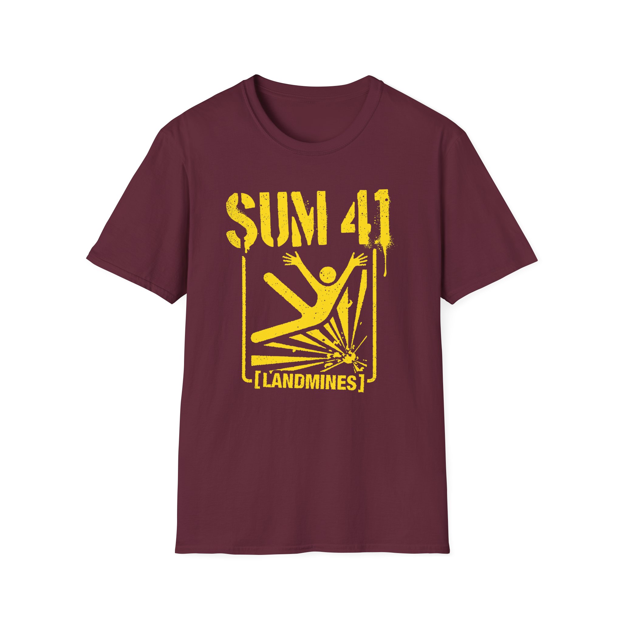 Sum 41 Landmines Unisex Softstyle T-Shirt