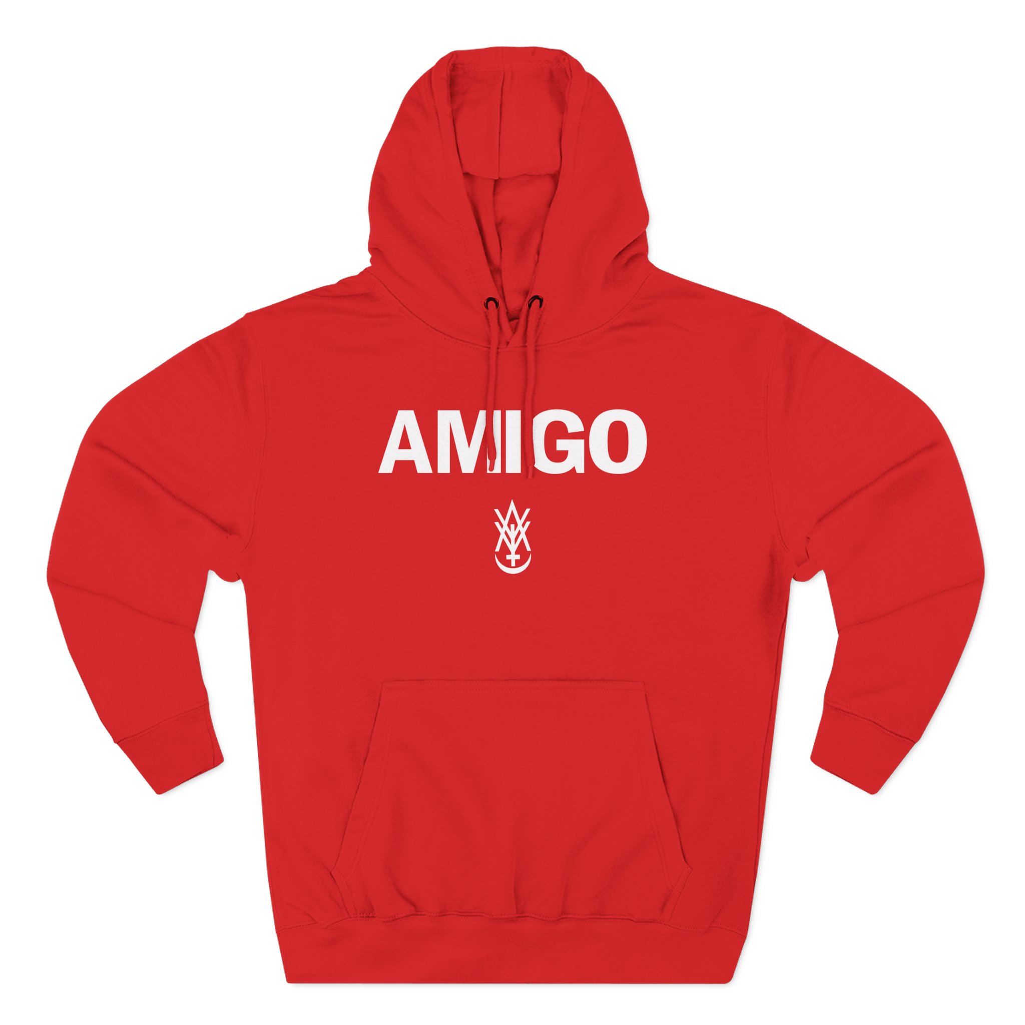 Amigo the Devil Seal the Deal Three-Panel Fleece Hoodie