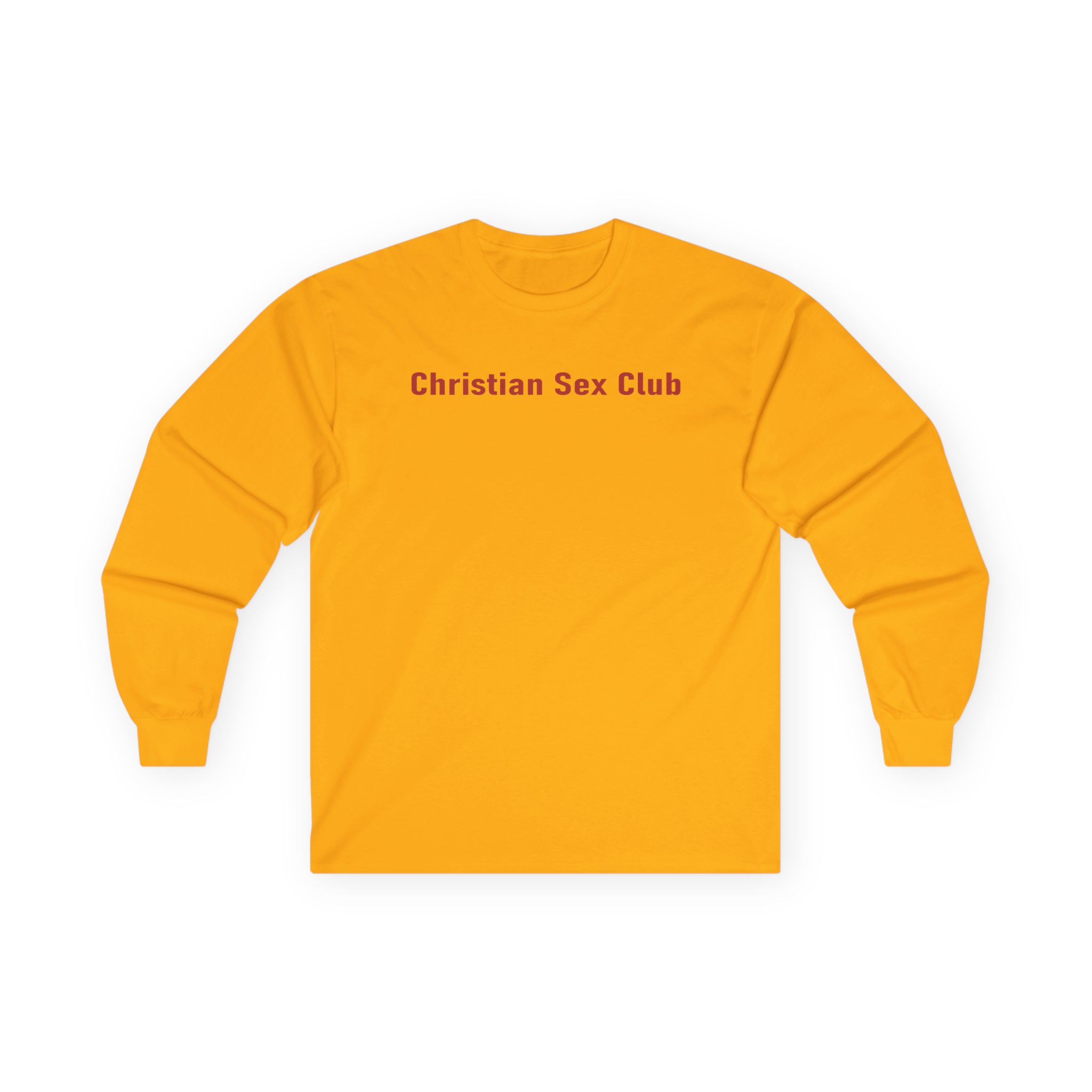 Saint Jhn Christian Sex Club Essentia Unisex Ultra Cotton Long Sleeve Tee
