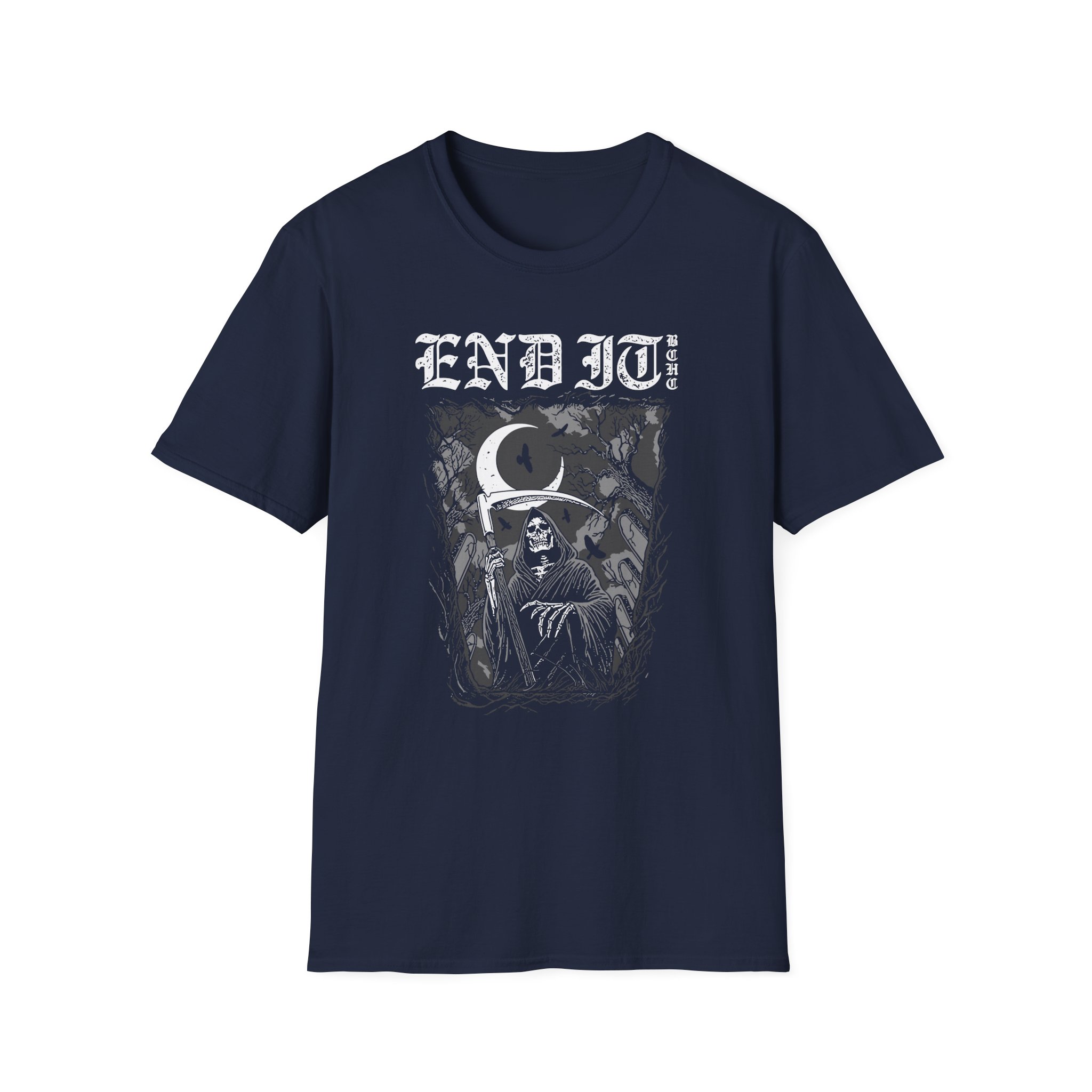 End It Open Graves Unisex Softstyle T-Shirt