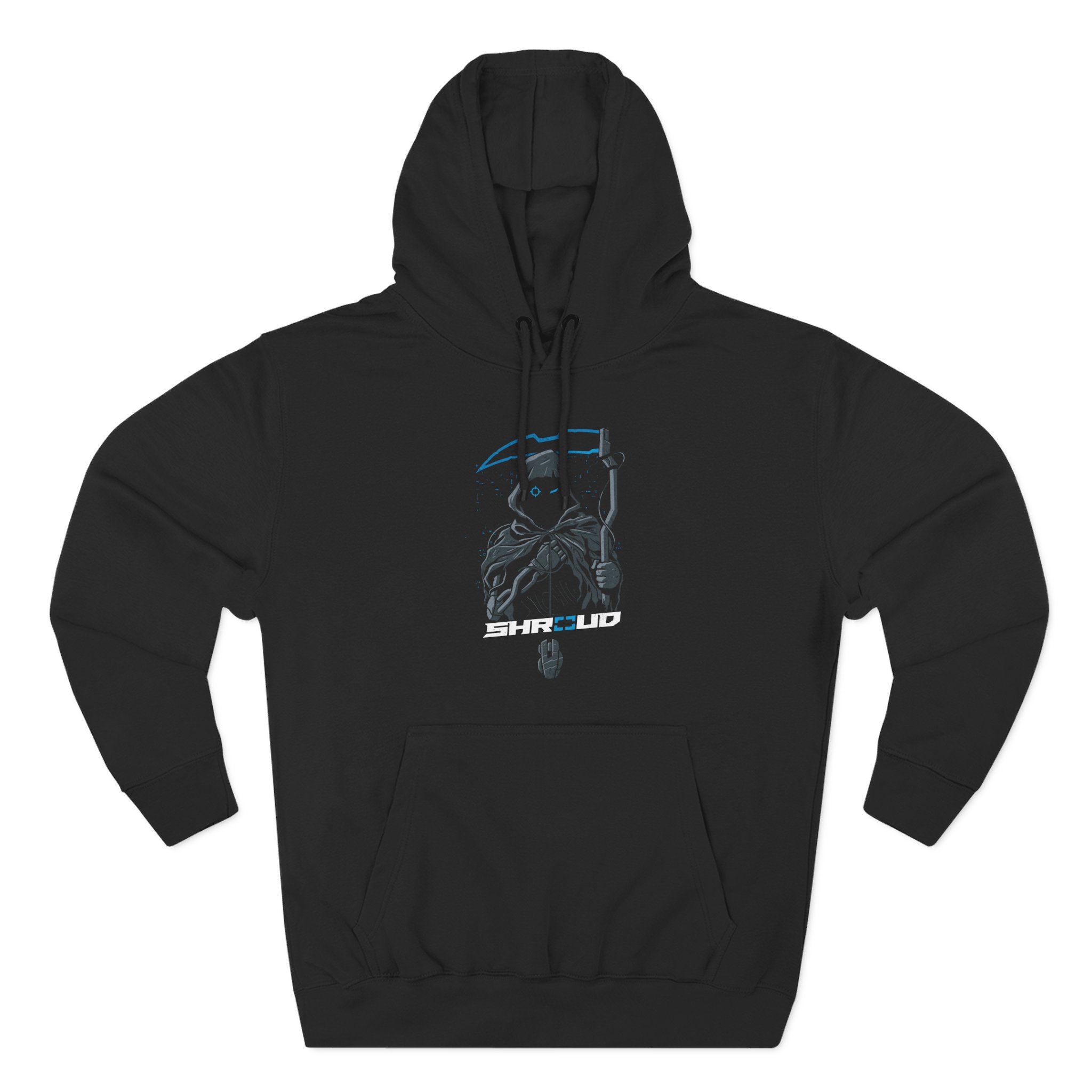 Shroud Three-Panel Fleece Hoodie