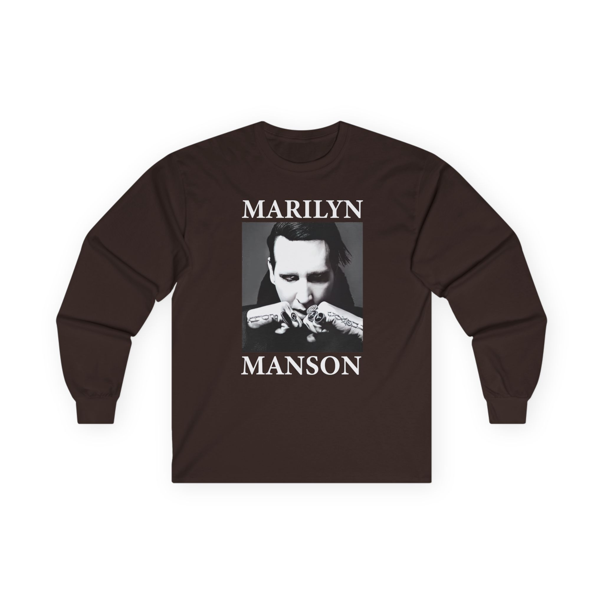 Marilyn Manson Fists Amplified Unisex Ultra Cotton Long Sleeve Tee