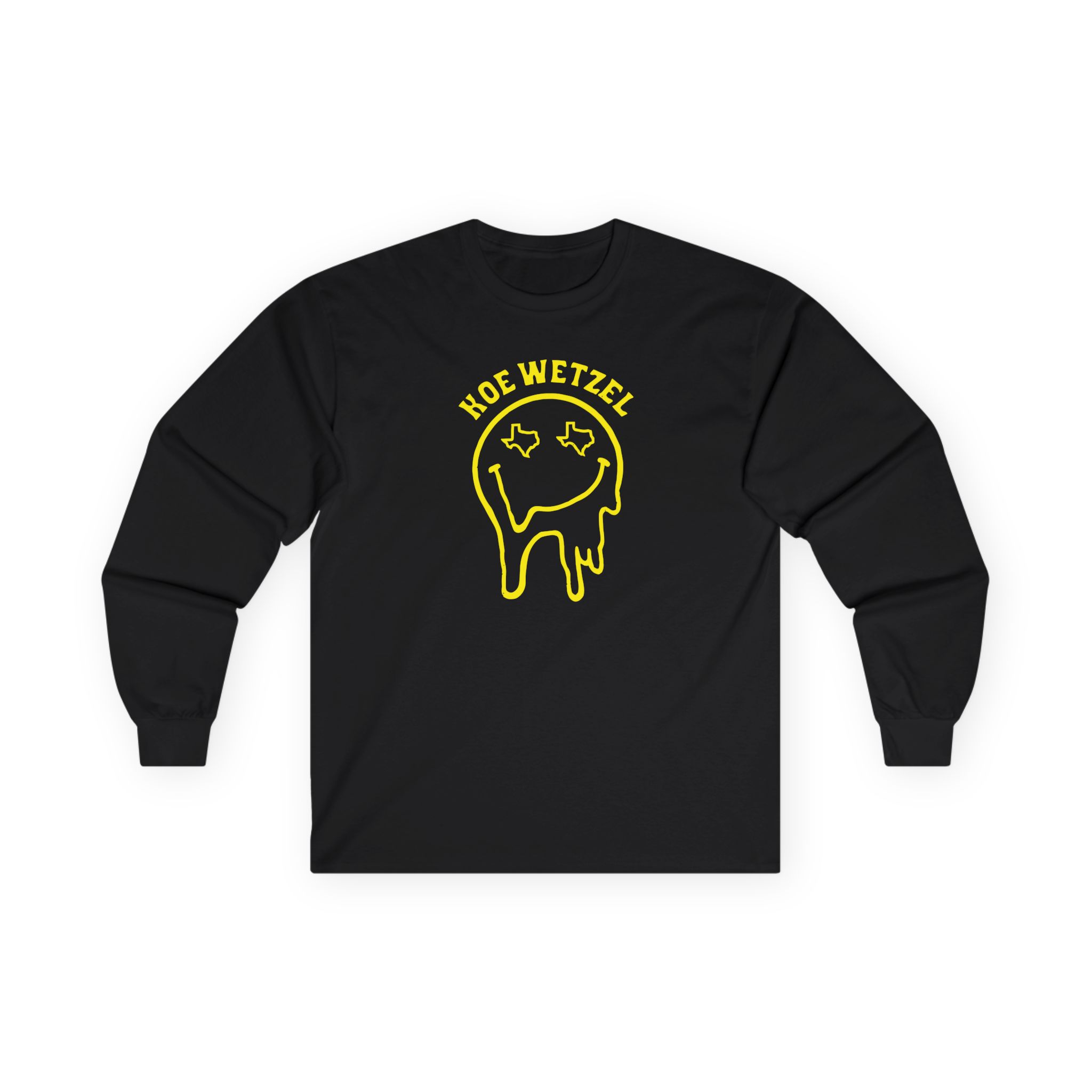 Koe Wetzel Drippy Smiley Unisex Ultra Cotton Long Sleeve Tee