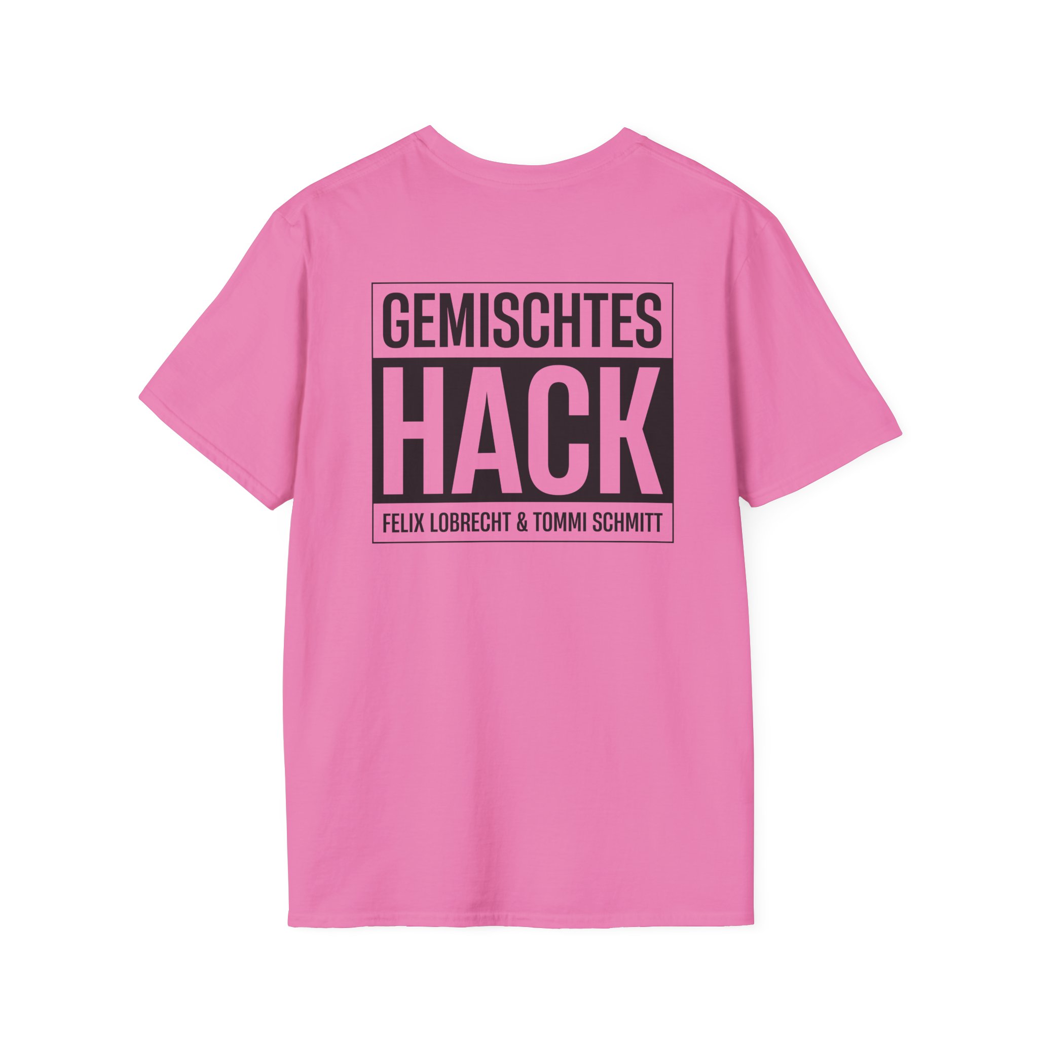 Gemischtes Hack Logo Unisex Softstyle T-Shirt