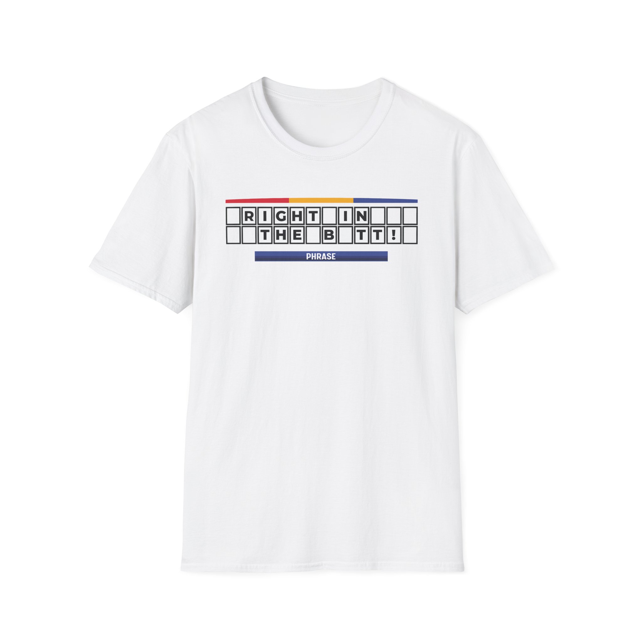 Jimmy Kimmel Right in the Butt Unisex Softstyle T-Shirt