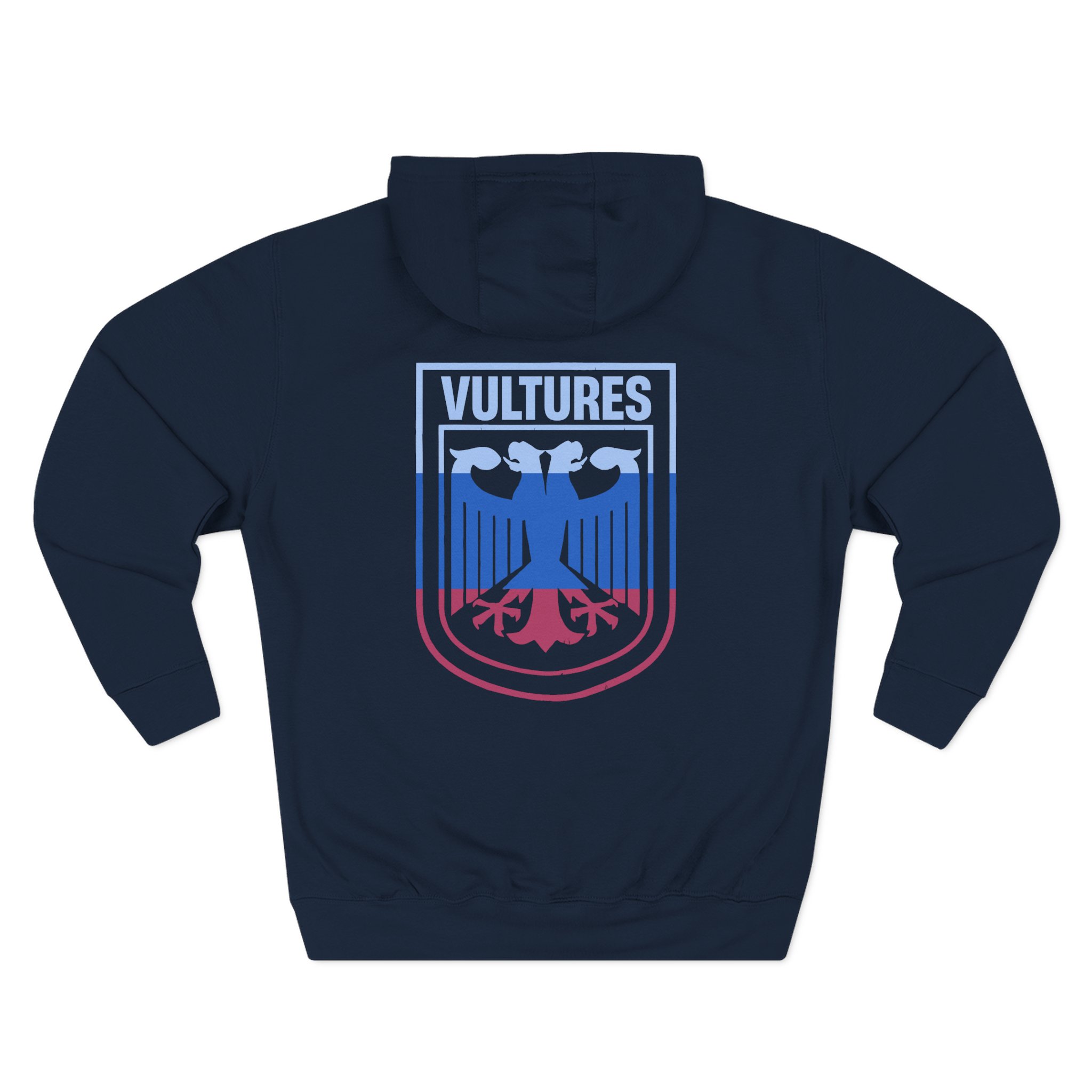 Vultures Three-Panel Fleece Hoodie