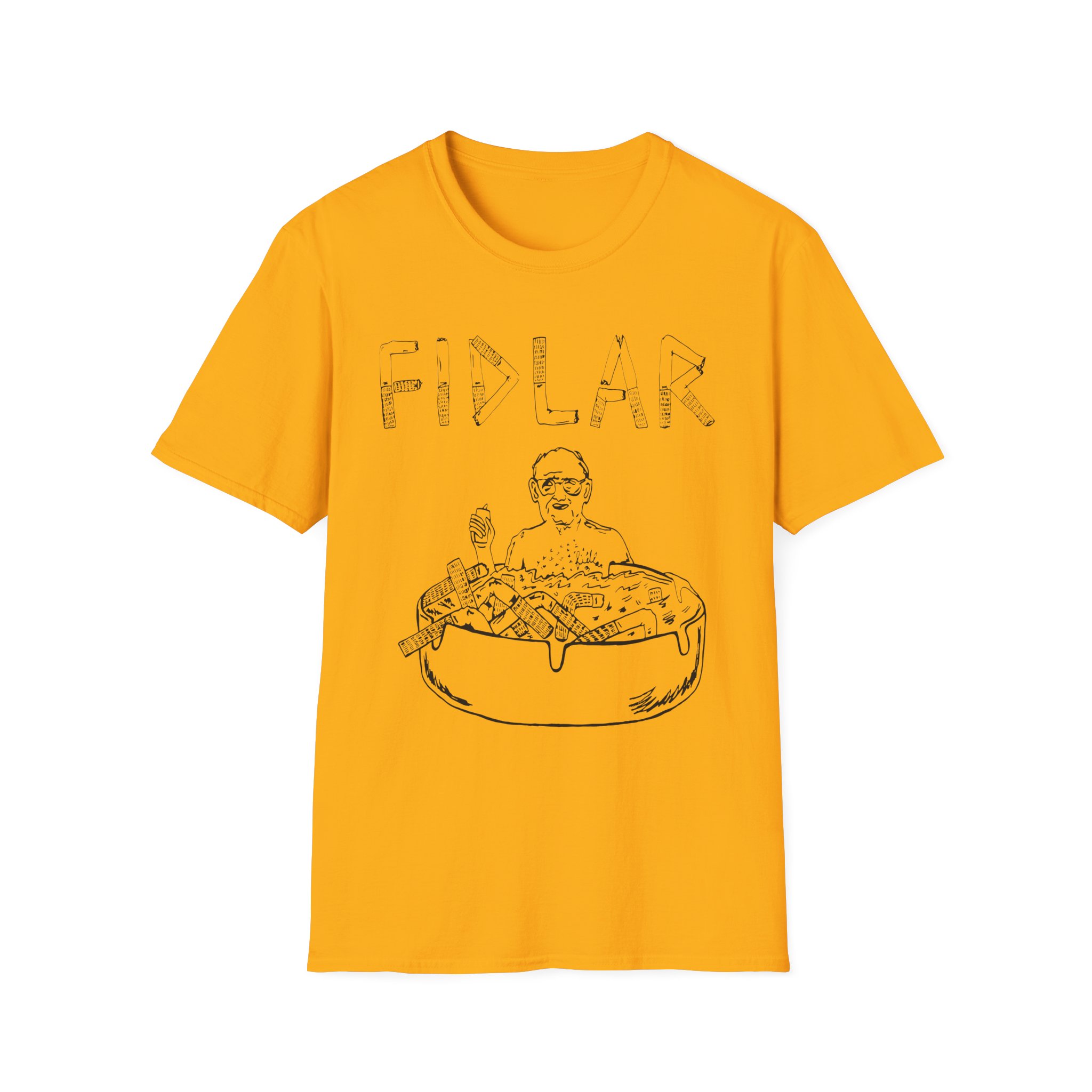 Fidlar Ashtray Unisex Softstyle T-Shirt