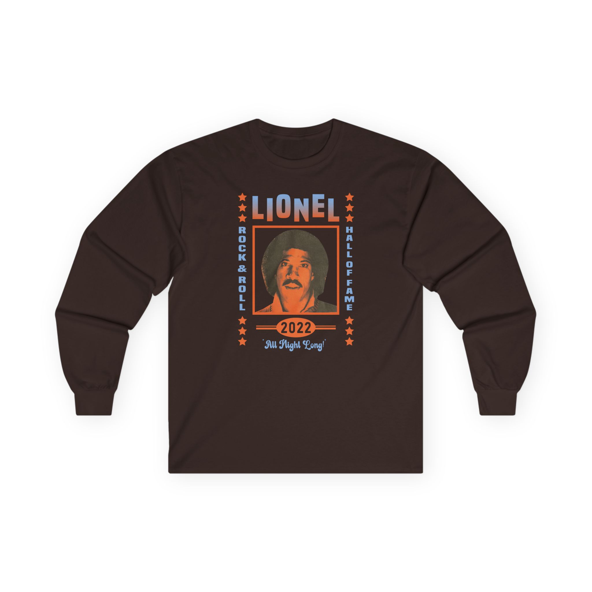 Lionel Richie Rock and Roll Hall of Fame All Night Unisex Ultra Cotton Long Sleeve Tee