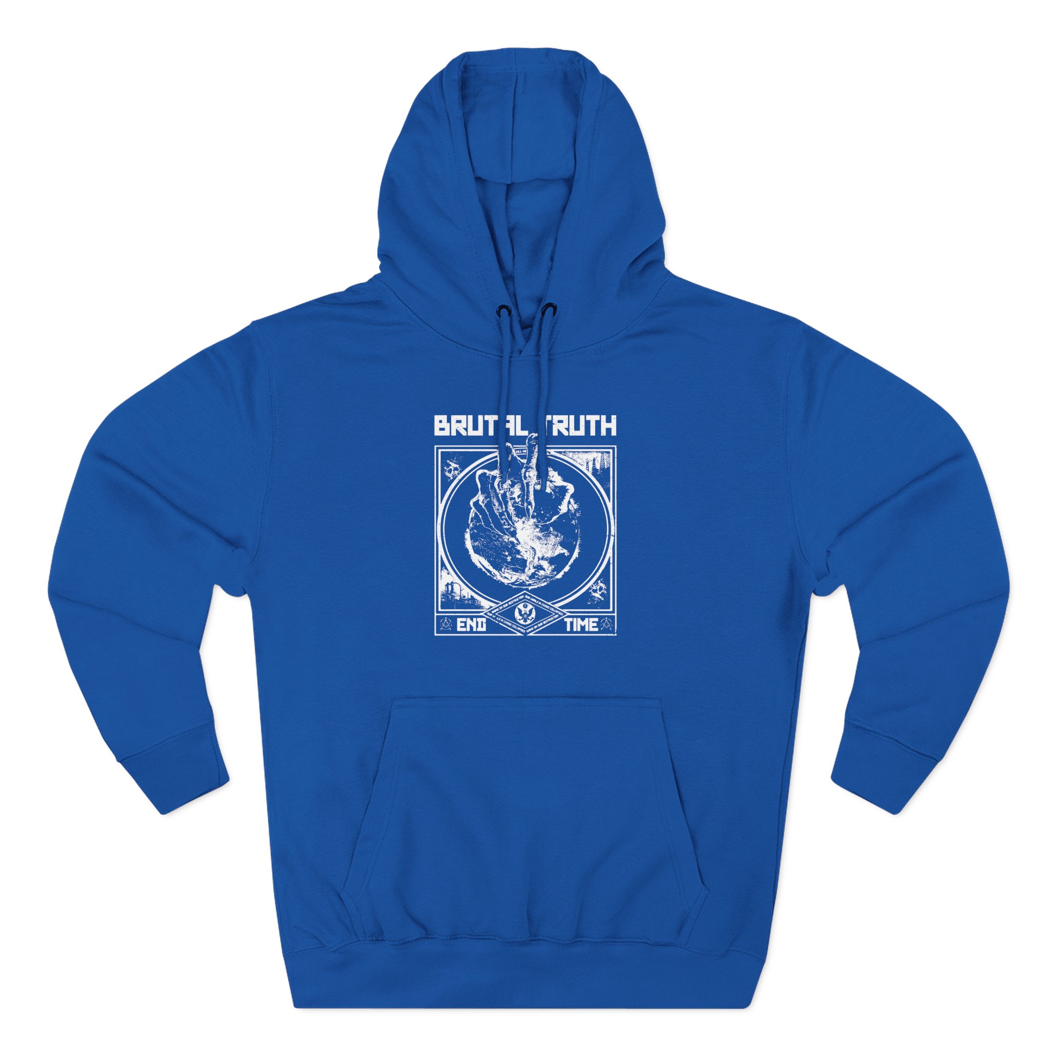 Brutal Truth End Time Three-Panel Fleece Hoodie
