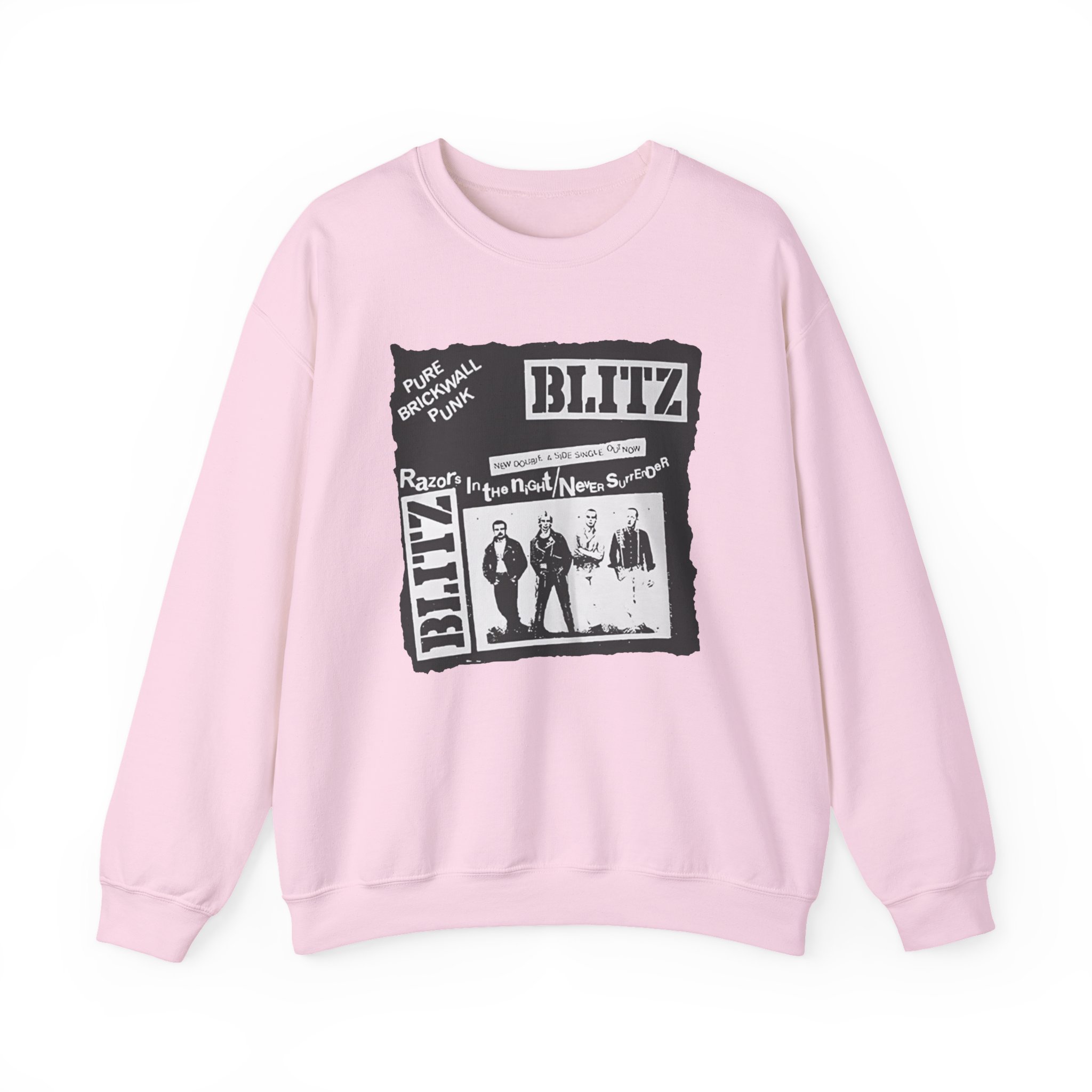 Blitz Pure Brick Wall Unisex Heavy Blendâ„¢ Crewneck Sweatshirt