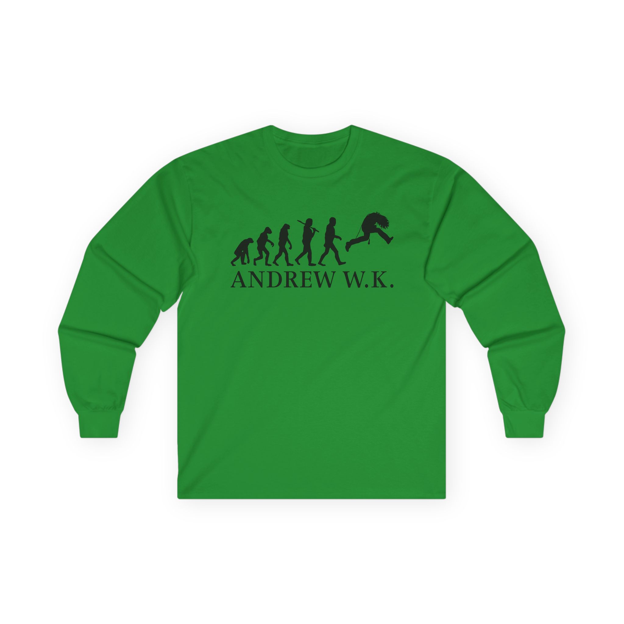 Andrew Wk Evolution of Partying Unisex Ultra Cotton Long Sleeve Tee