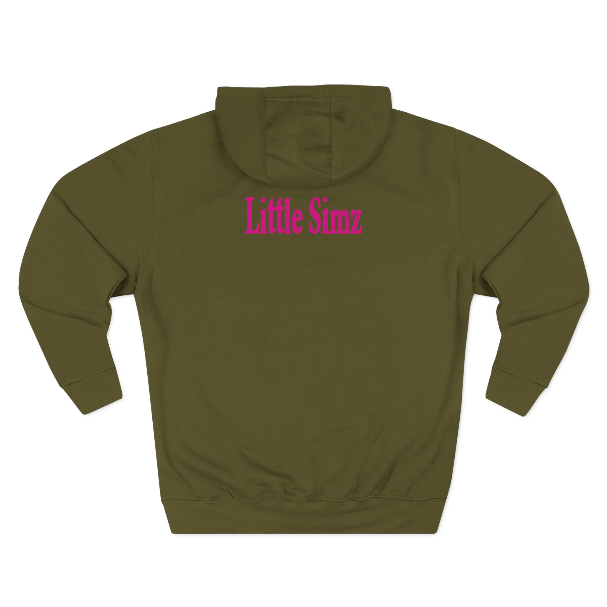 Little Simz Lotus Three-Panel Fleece Hoodie