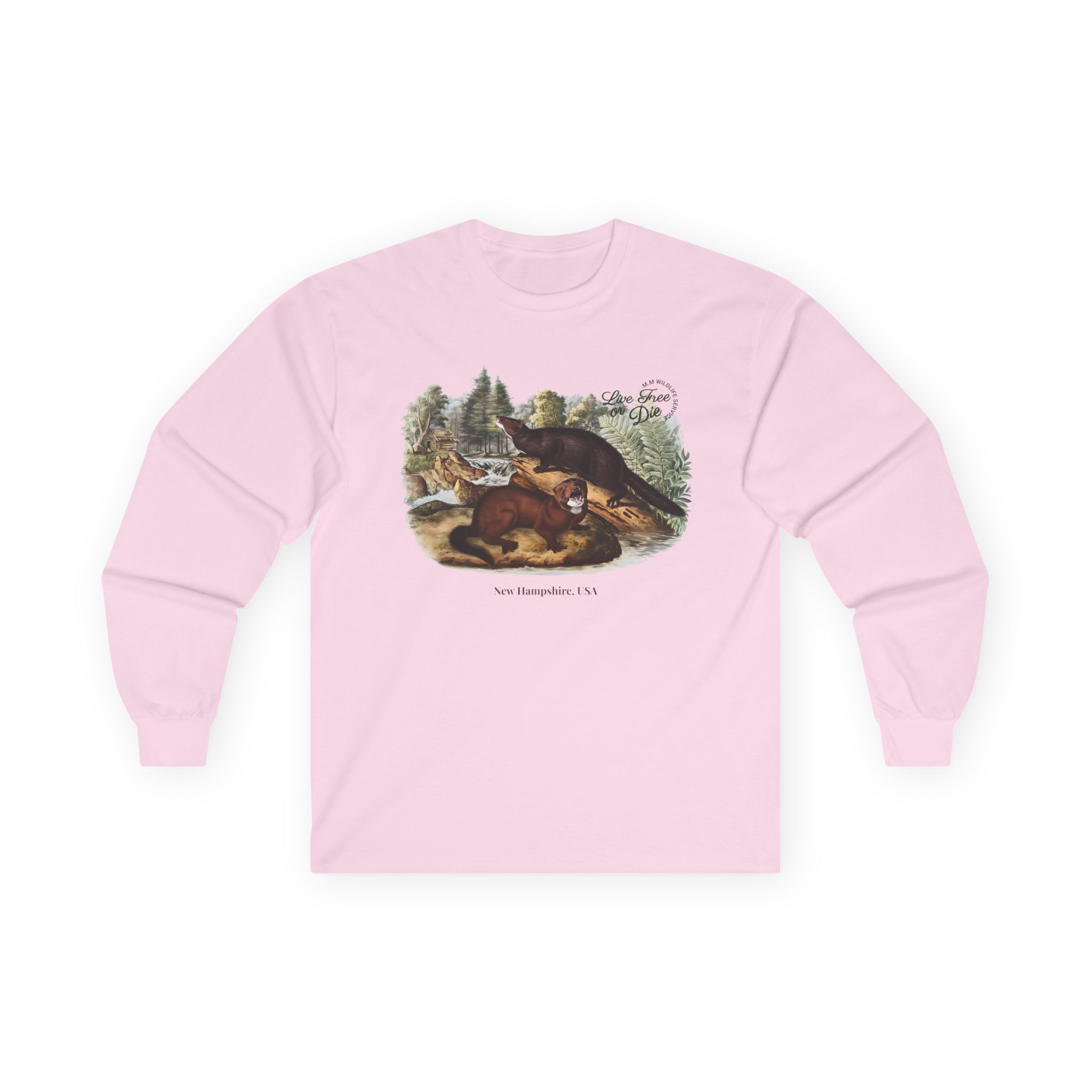 Live Free or Die in Mogul Hampshire Unisex Ultra Cotton Long Sleeve Tee