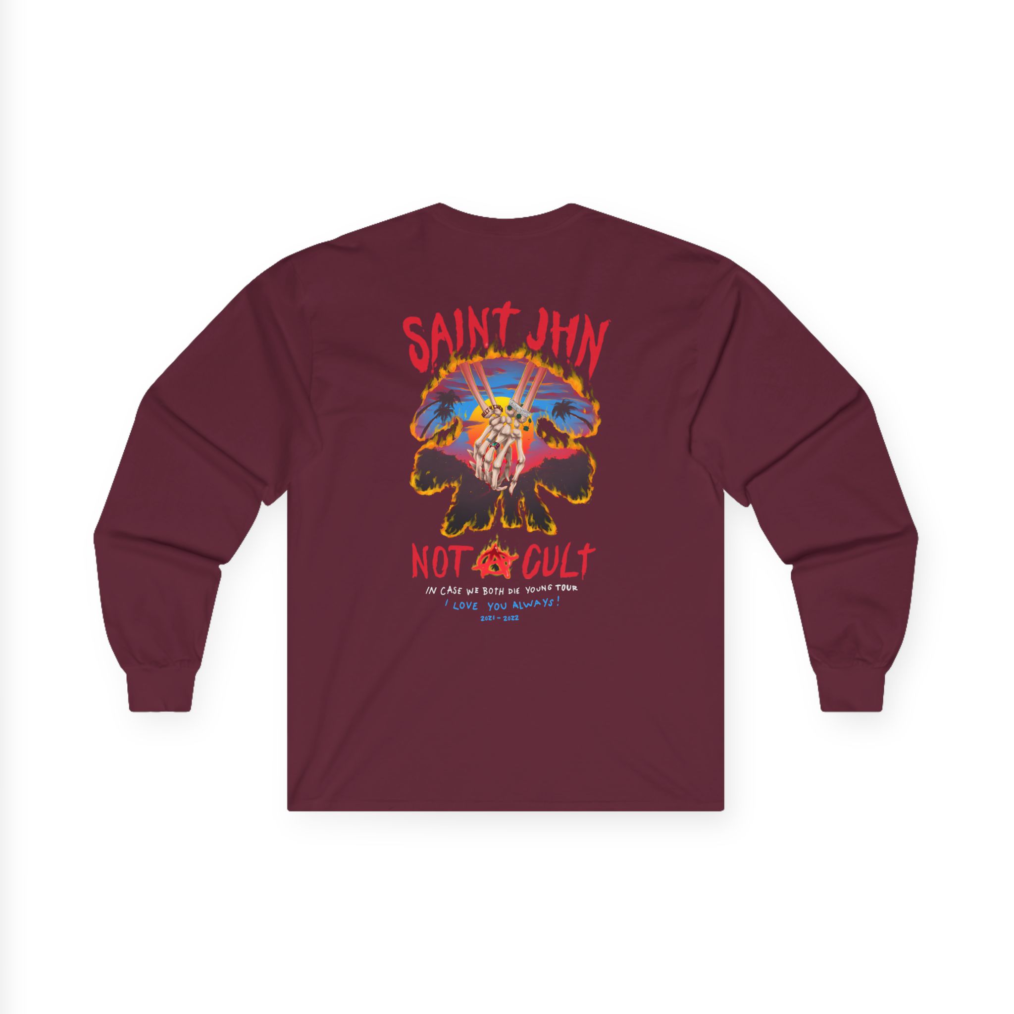 Saint Jhn Horse Stampede Unisex Ultra Cotton Long Sleeve Tee
