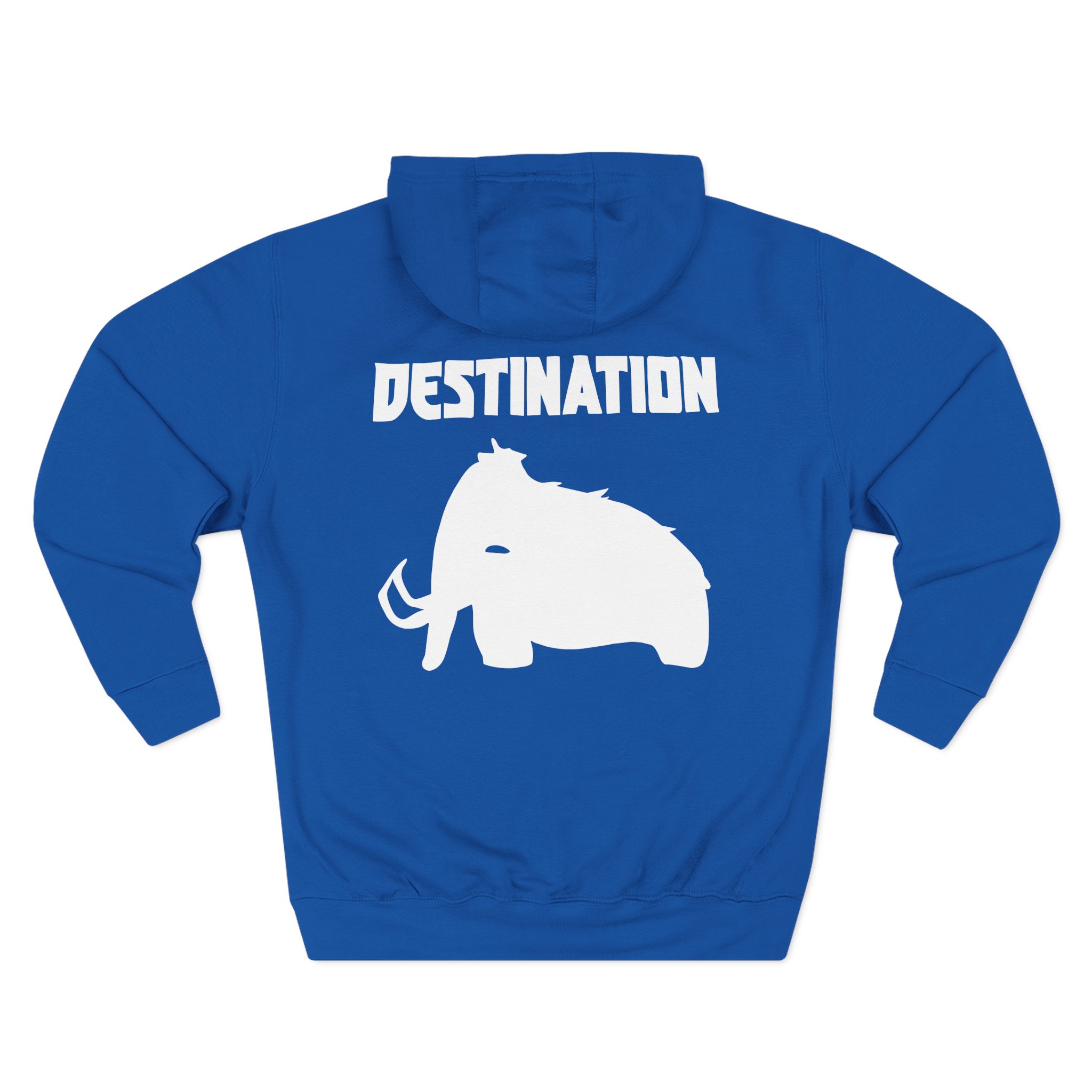 Wooli Destination Three-Panel Fleece Hoodie
