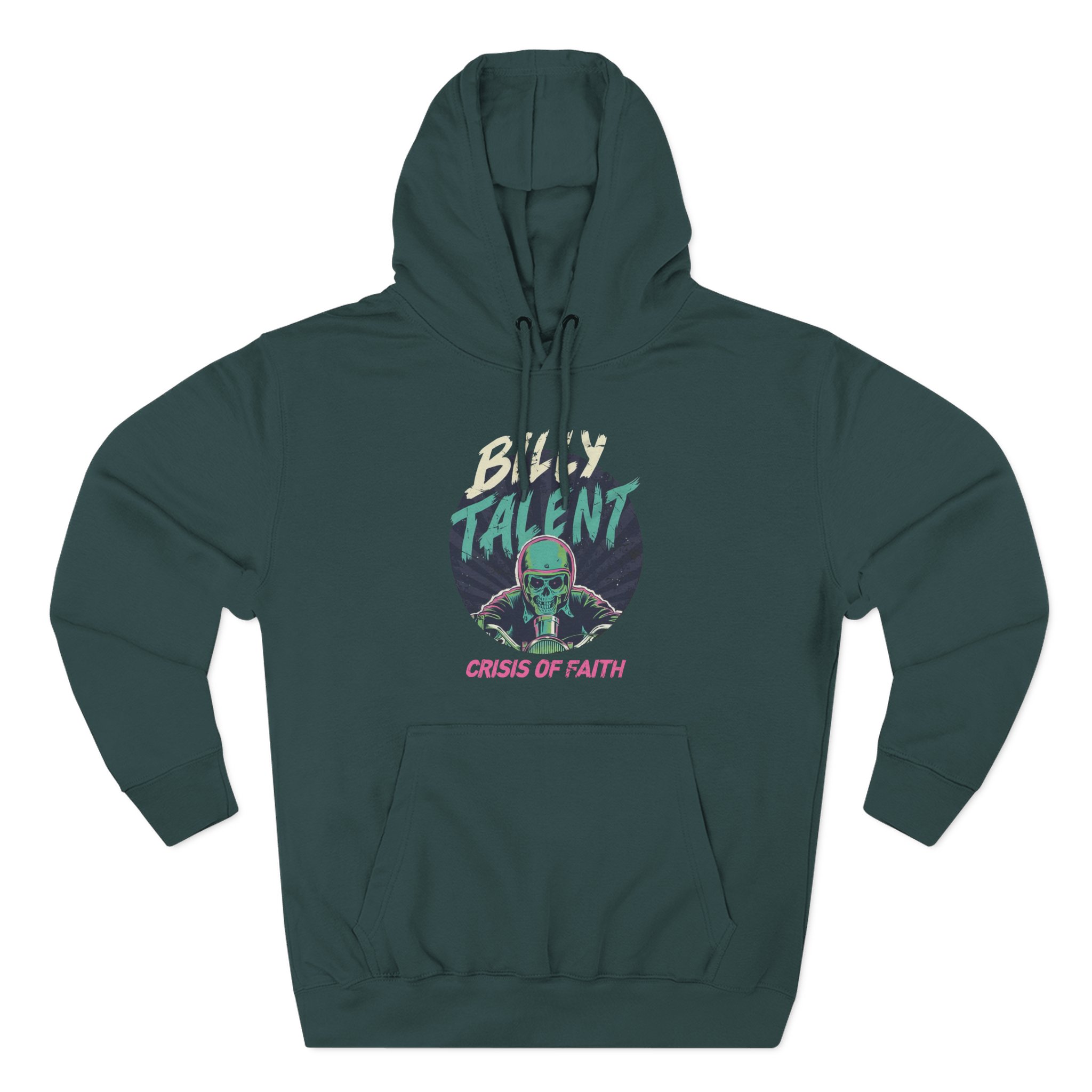 Billy Talent Cof Circle Rider Three-Panel Fleece Hoodie