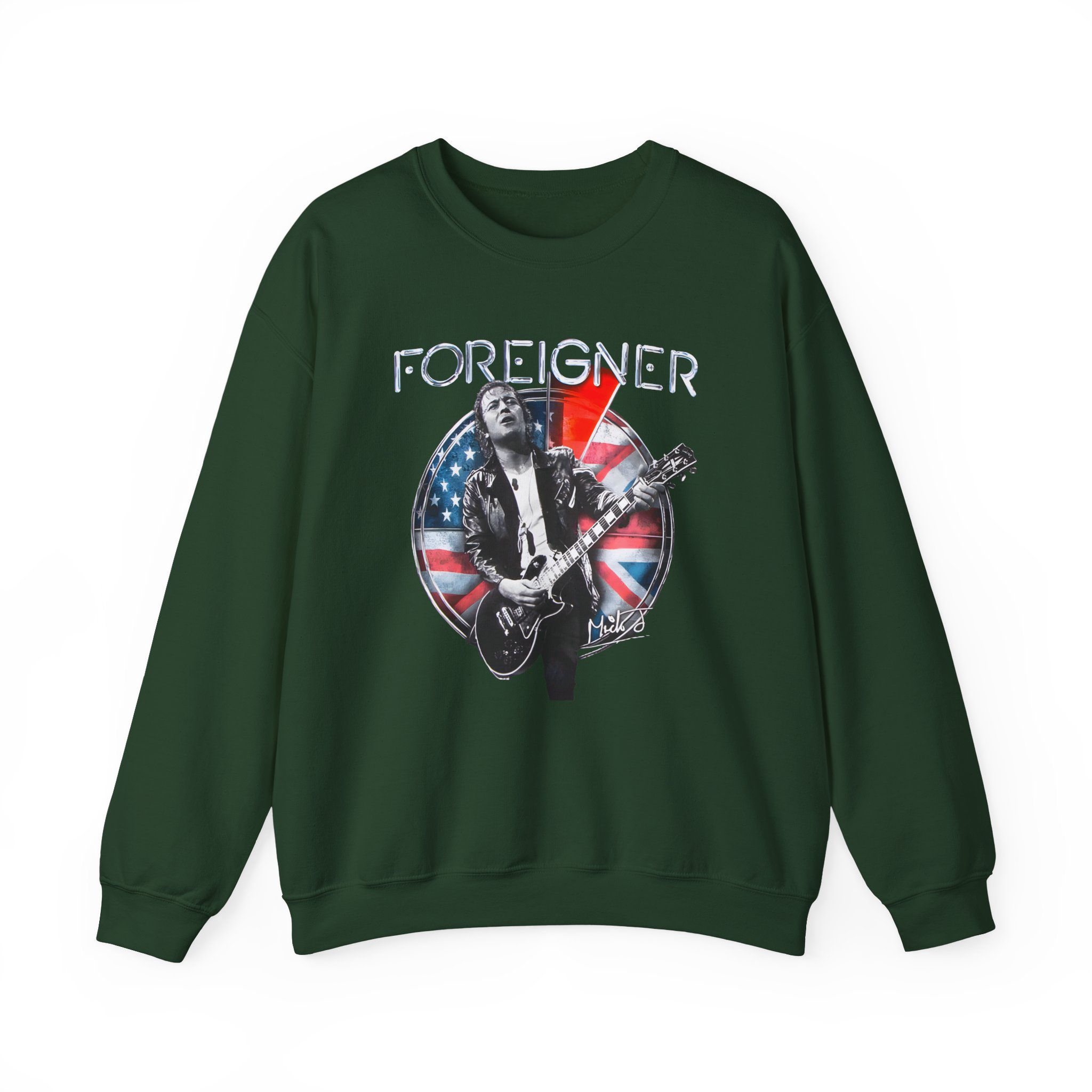 Foreigner Mick Jones Unisex Heavy Blendâ„¢ Crewneck Sweatshirt
