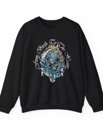 Trapped Under Ice Birth to Hearse Unisex Heavy Blend Crewneck Sweatshir