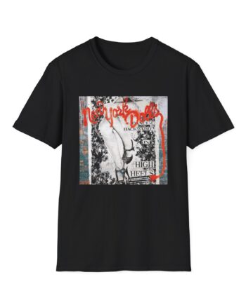 New York Dolls Dancing Backward Album Unisex Softstyle T-Shirt