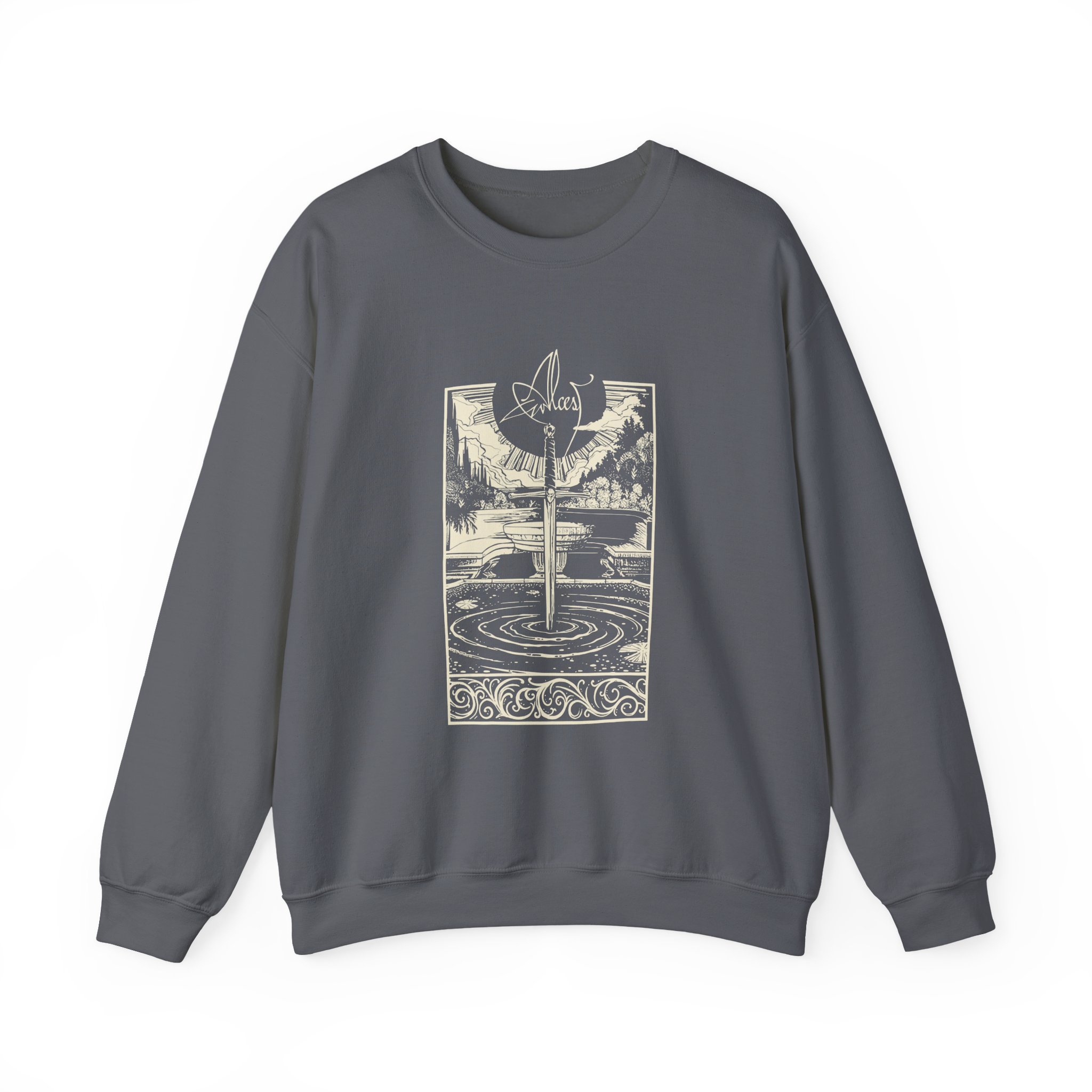 Alcest Spiritual Unisex Heavy Blendâ„¢ Crewneck Sweatshirt