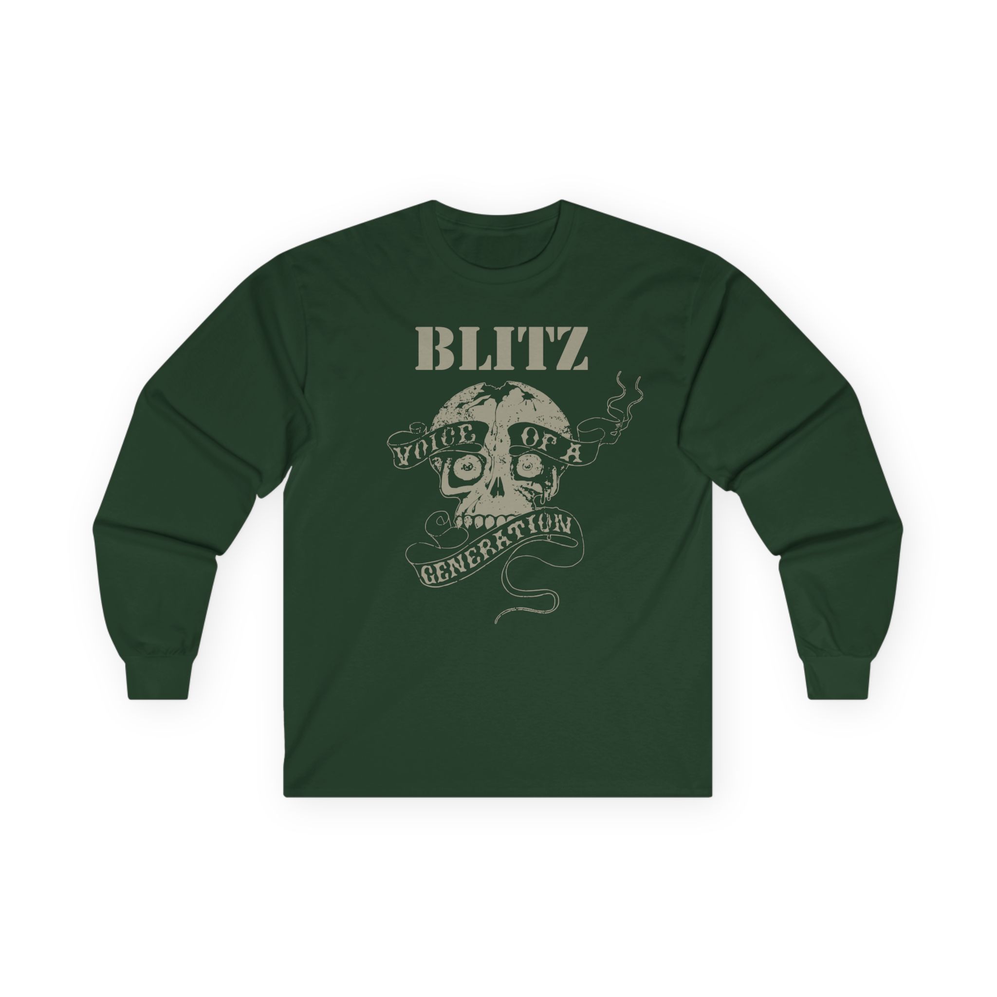 Blitz Voice Of A Generation Unisex Ultra Cotton Long Sleeve Tee