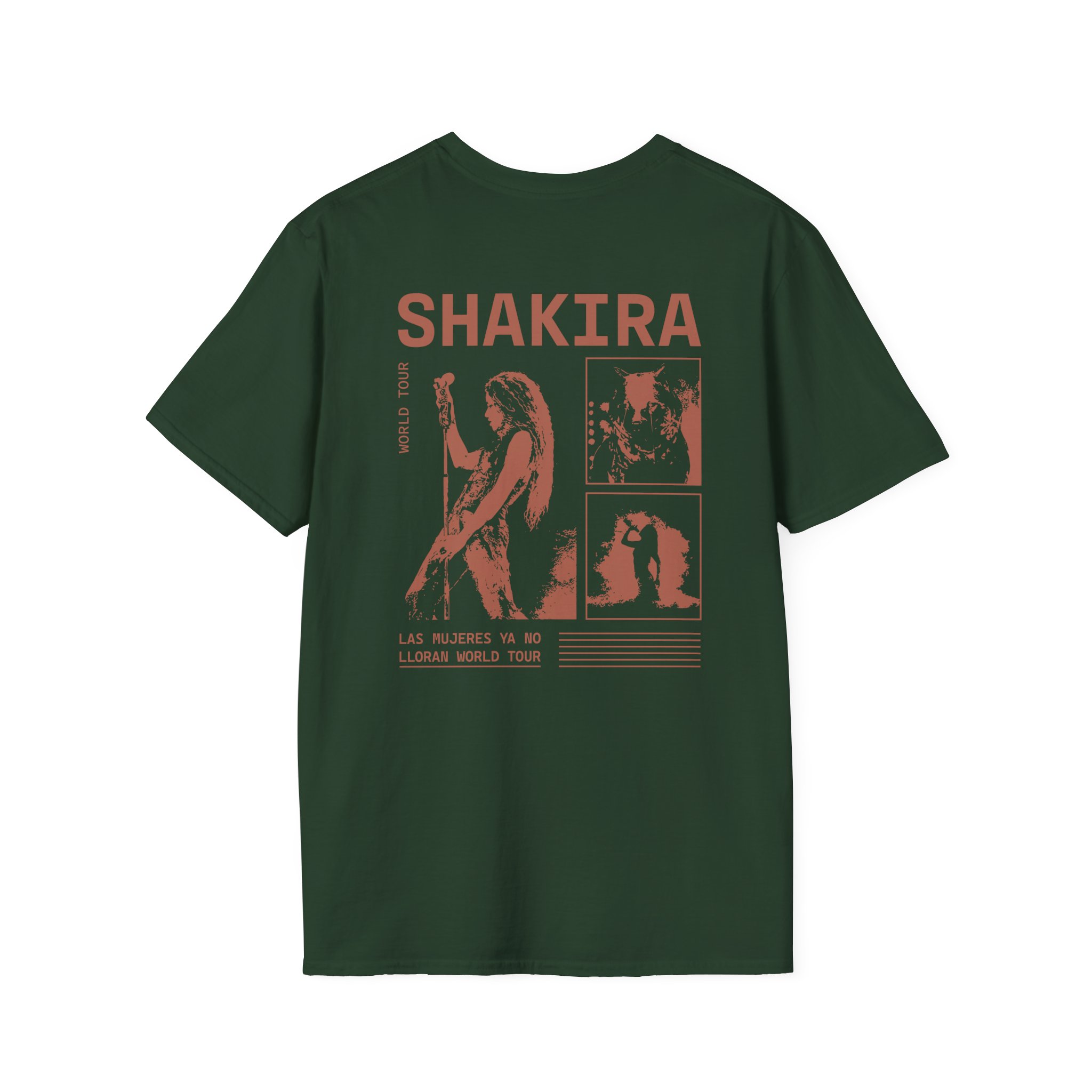 Shakira LMYNL World Tour Unisex Softstyle T-Shirt
