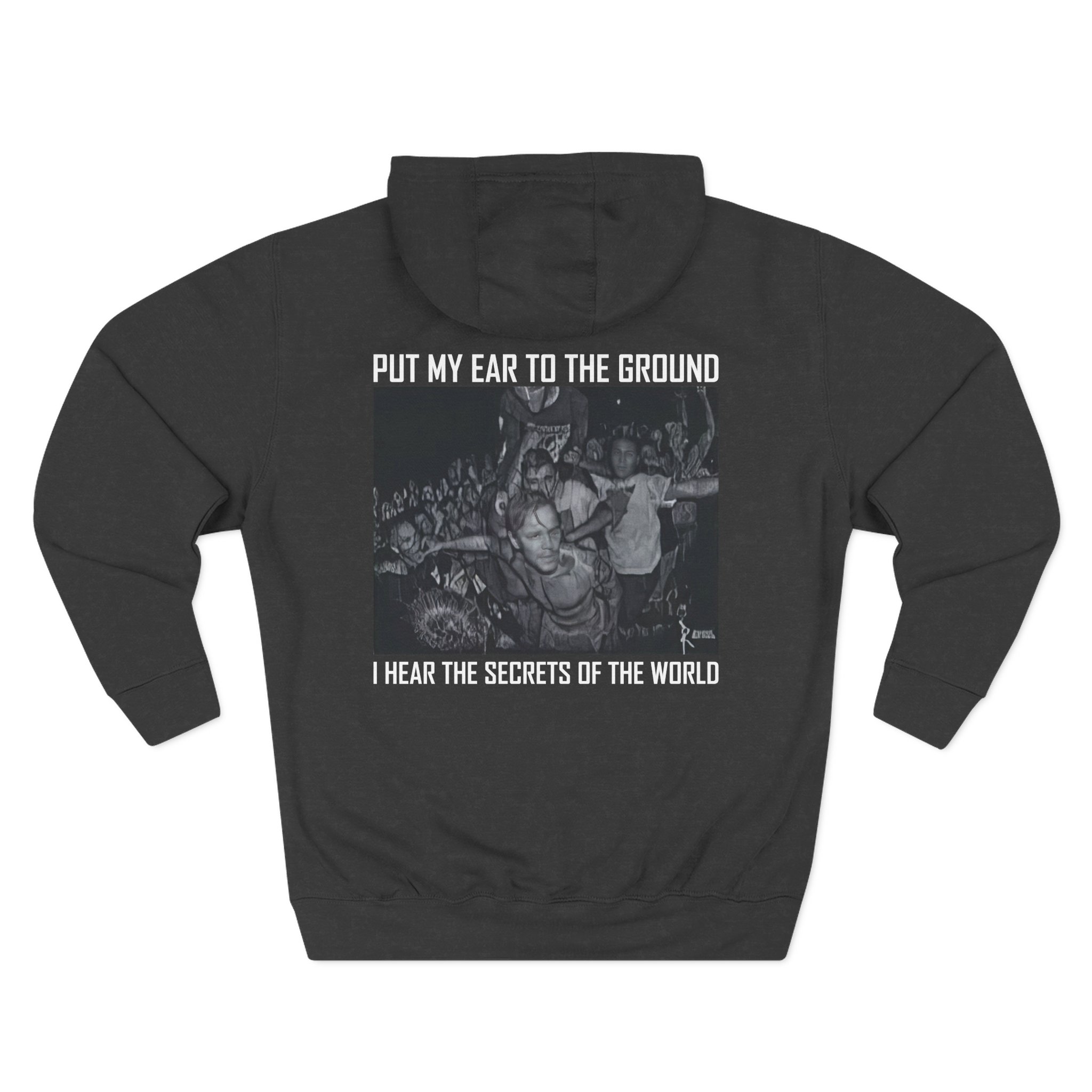 Trapped Under Ice Secrets of the World Three-Panel Fleece Hoodie