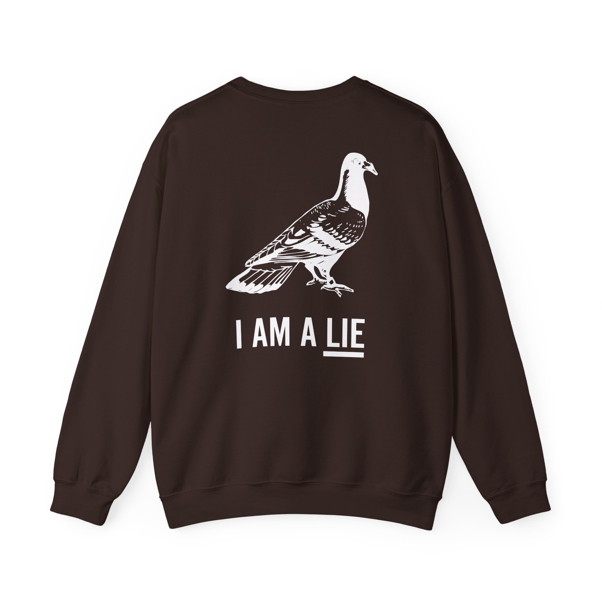 Birds Arent Real I am a Lie Unisex Heavy Blendâ„¢ Crewneck Sweatshirt