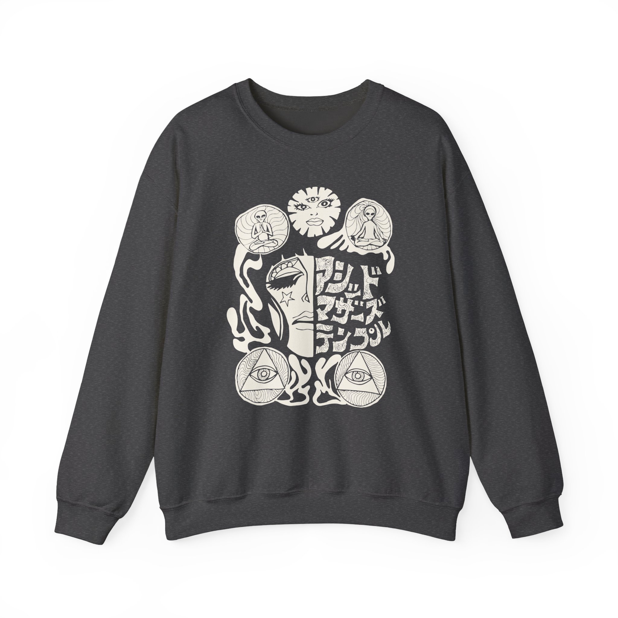 Acid Mothers Temple Unisex Heavy Blendâ„¢ Crewneck Sweatshirt