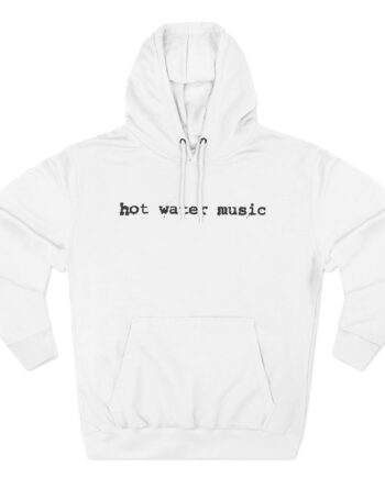 Hot Water Music Three-Panel Fleece Hoodie
