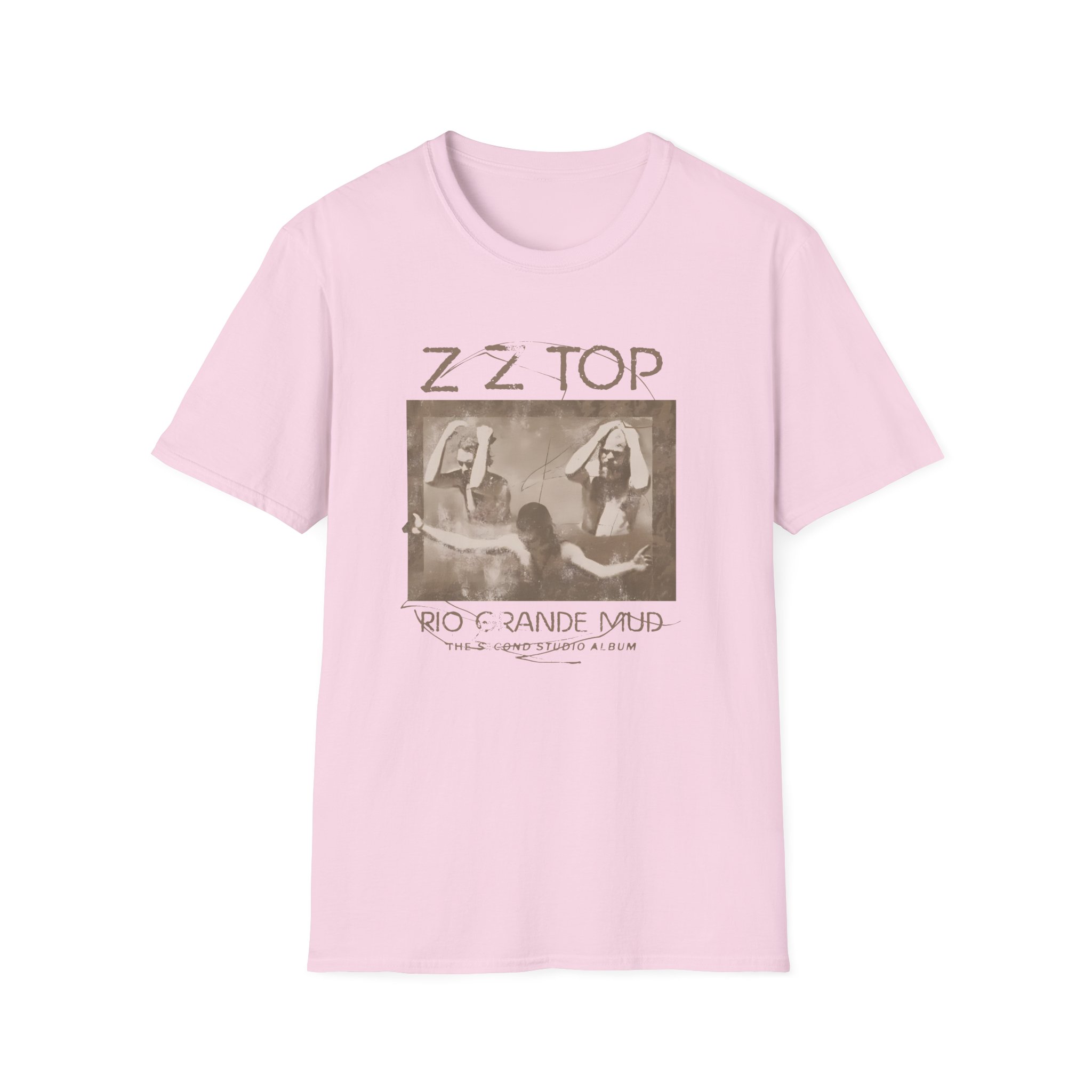 ZZ Top Rio Grande Mud Unisex Softstyle T-Shirt