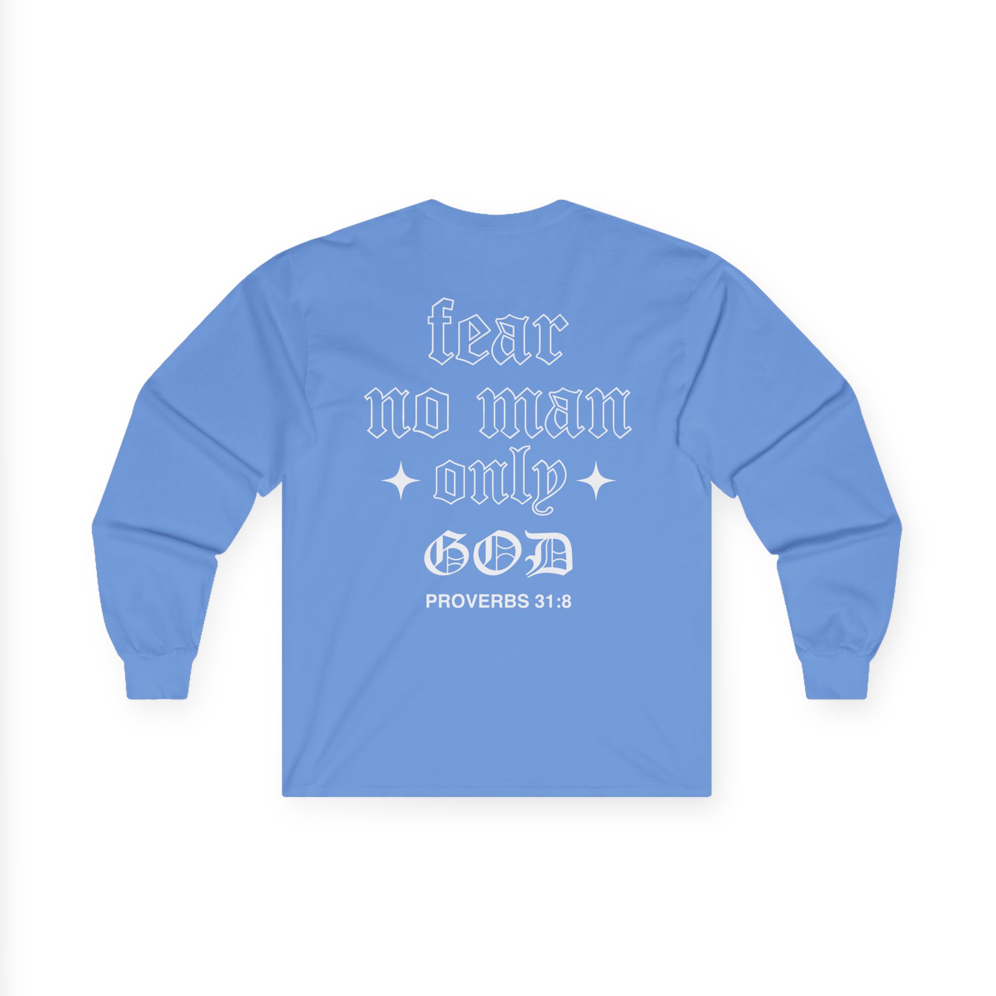 Ryan Garcia Fear No Man Only God Unisex Ultra Cotton Long Sleeve Tee